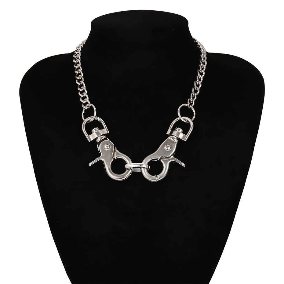 Other Big Clasp Pendant Choker Necklace Size ONE SIZE - 5 Thumbnail