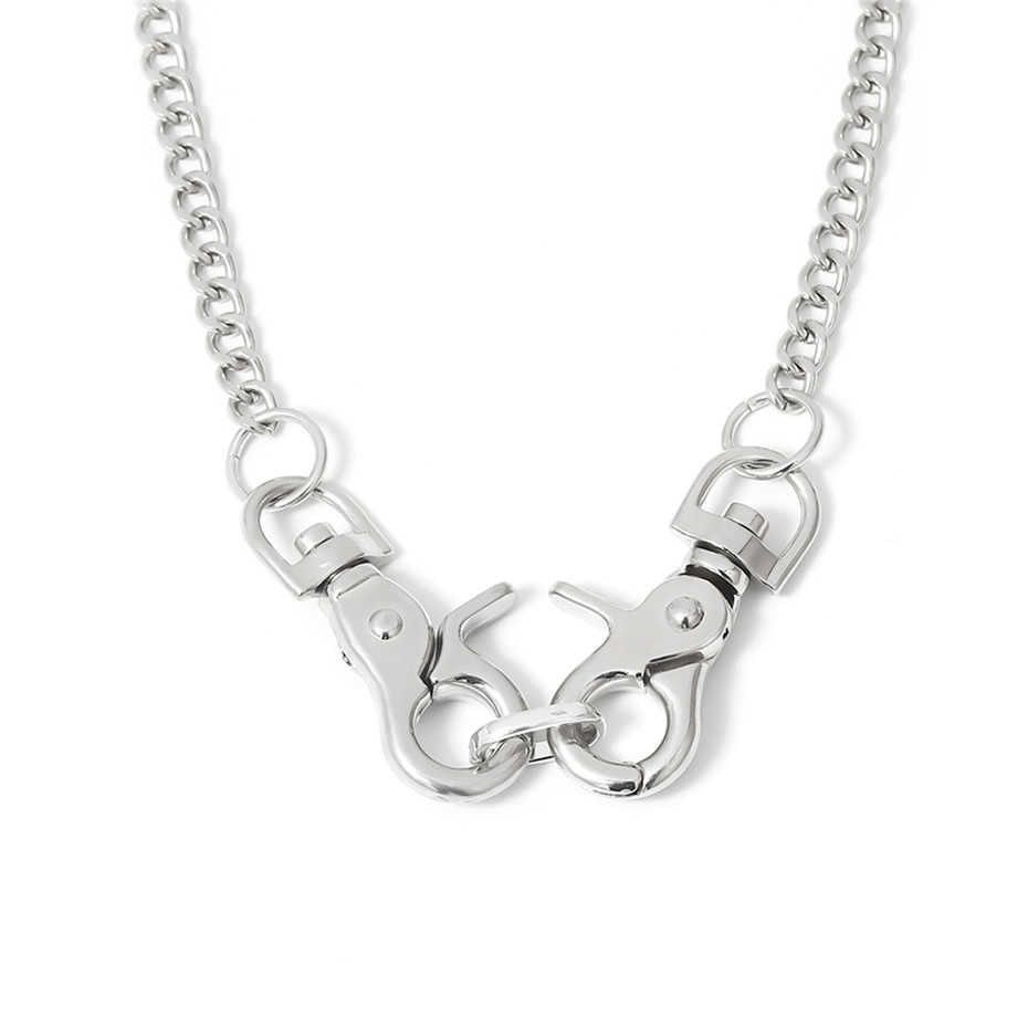 Other Big Clasp Pendant Choker Necklace Size ONE SIZE - 8 Thumbnail