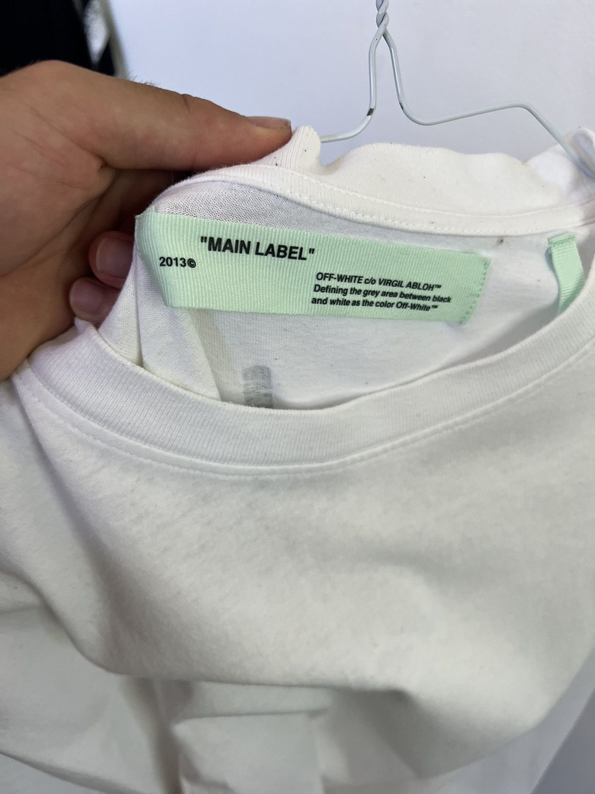 Off-White Off white cut off TEE Size US M / EU 48-50 / 2 - 7 Thumbnail