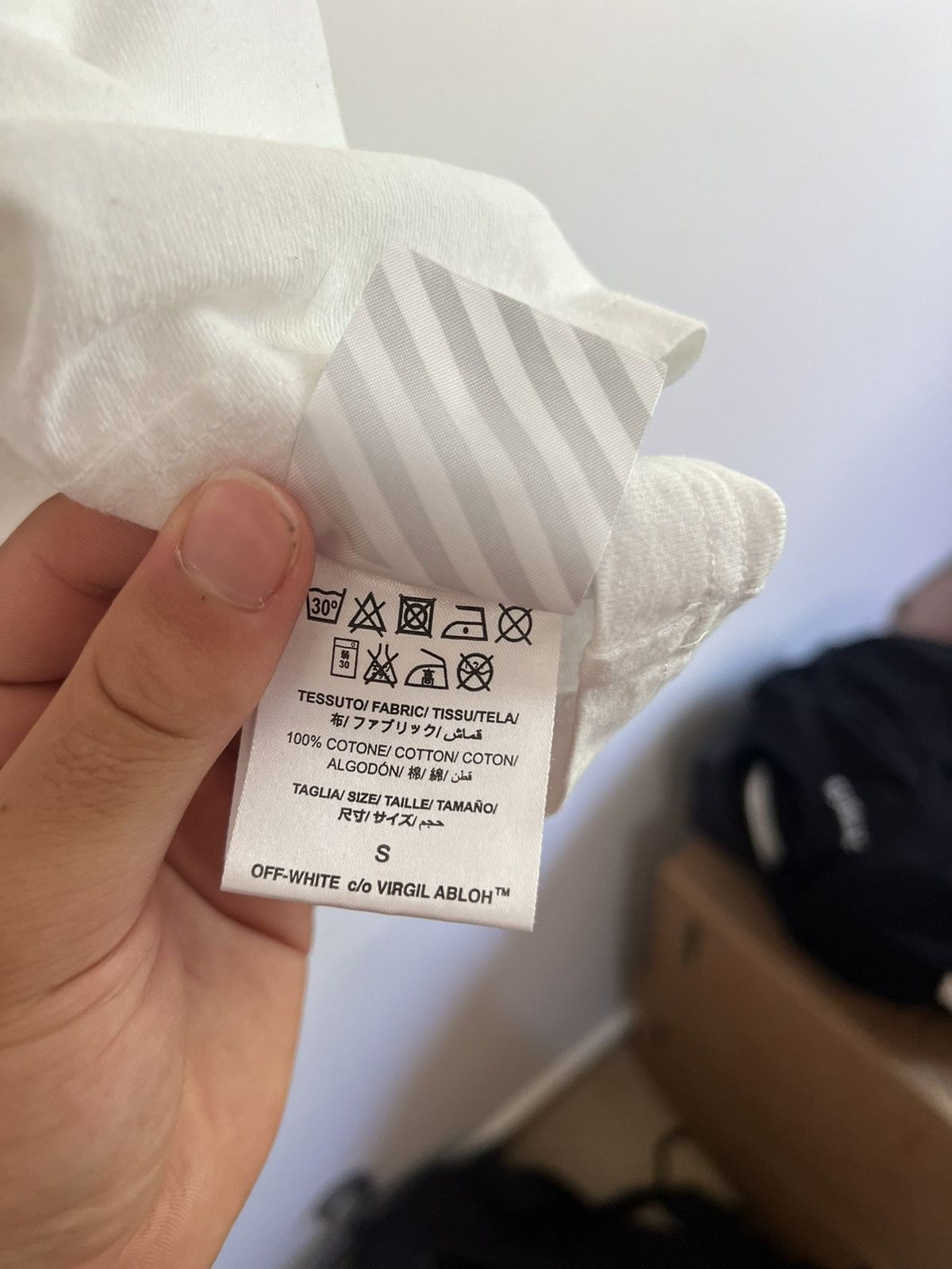 Off-White Off white cut off TEE Size US M / EU 48-50 / 2 - 9 Thumbnail