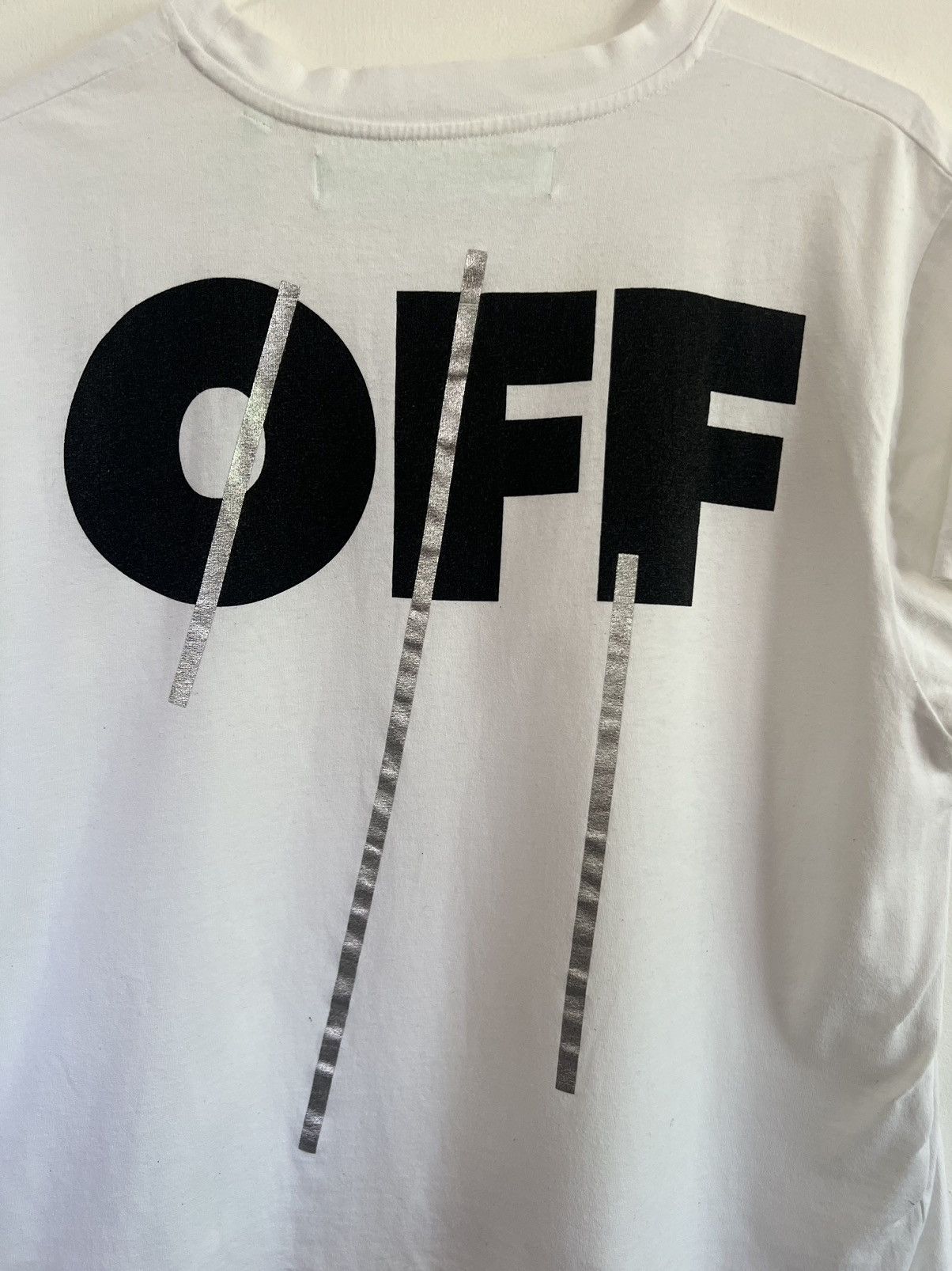 Off-White Off white cut off TEE Size US M / EU 48-50 / 2 - 5 Thumbnail