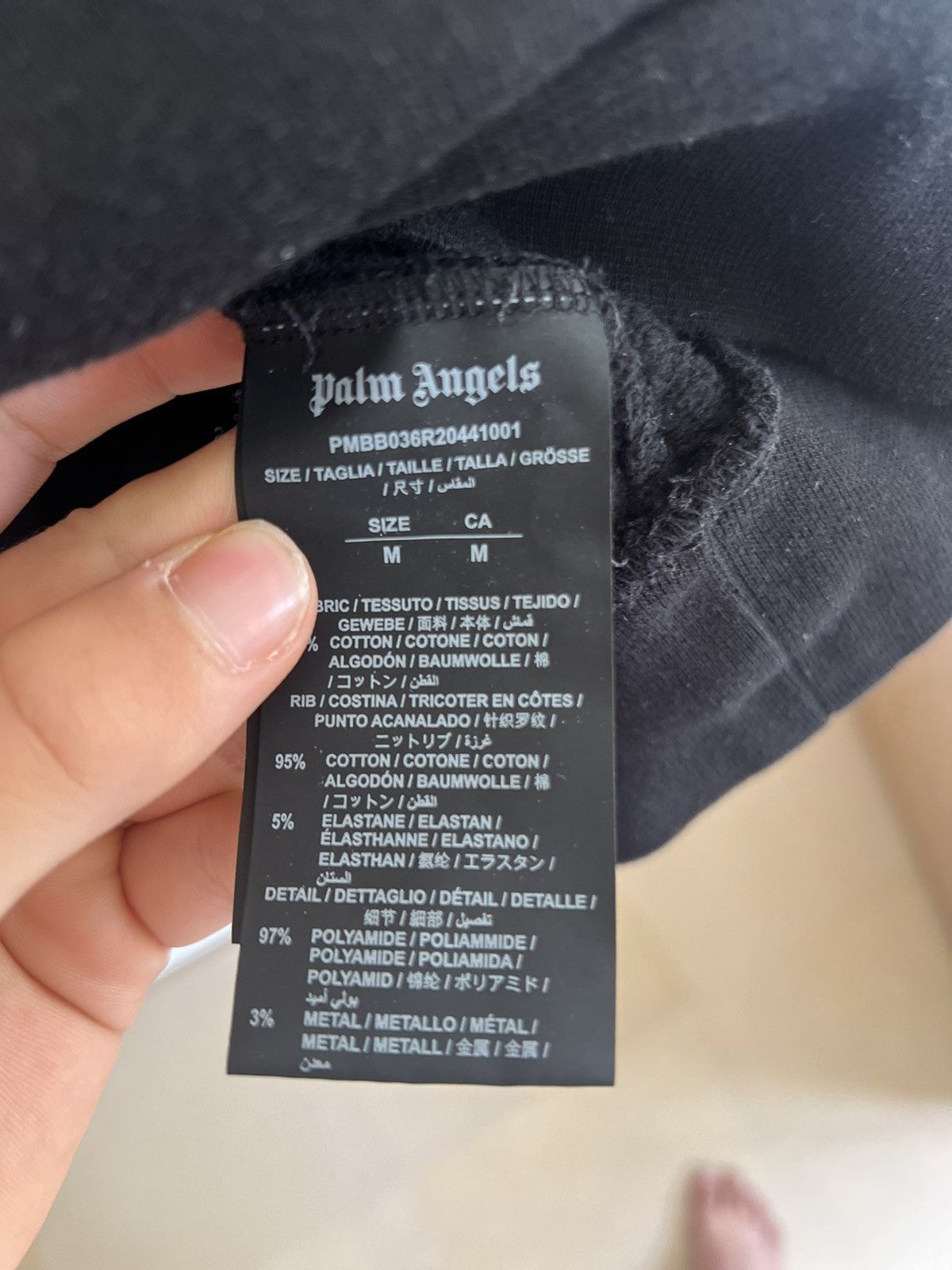 Palm Angels Palm angels secretly tag logo hoodie Size US L / EU 52-54 / 3 - 8 Thumbnail
