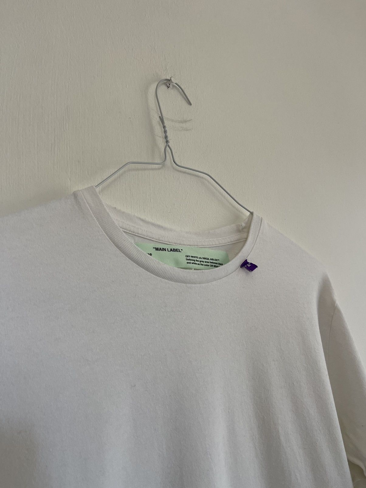 Off-White Off white print Logo Long sleeve shirt Size US M / EU 48-50 / 2 - 10 Thumbnail