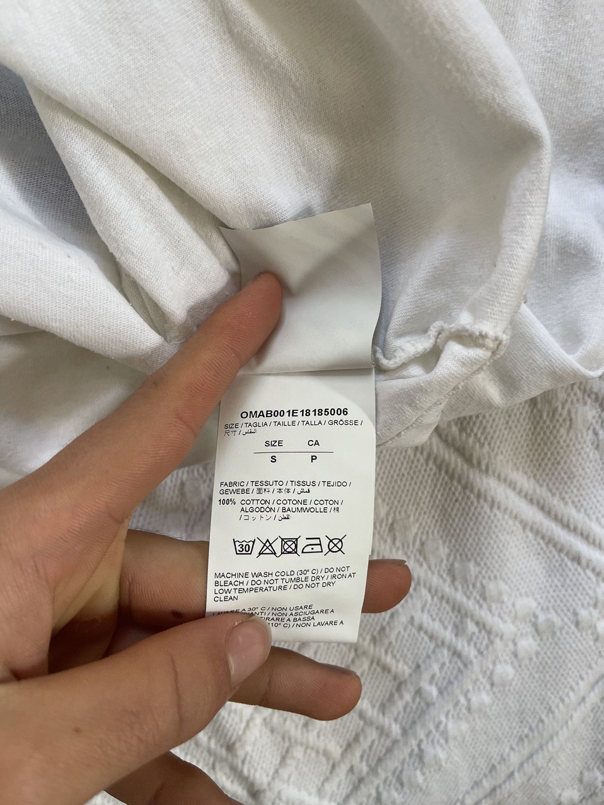 Off-White Off white print Logo Long sleeve shirt Size US M / EU 48-50 / 2 - 13 Thumbnail