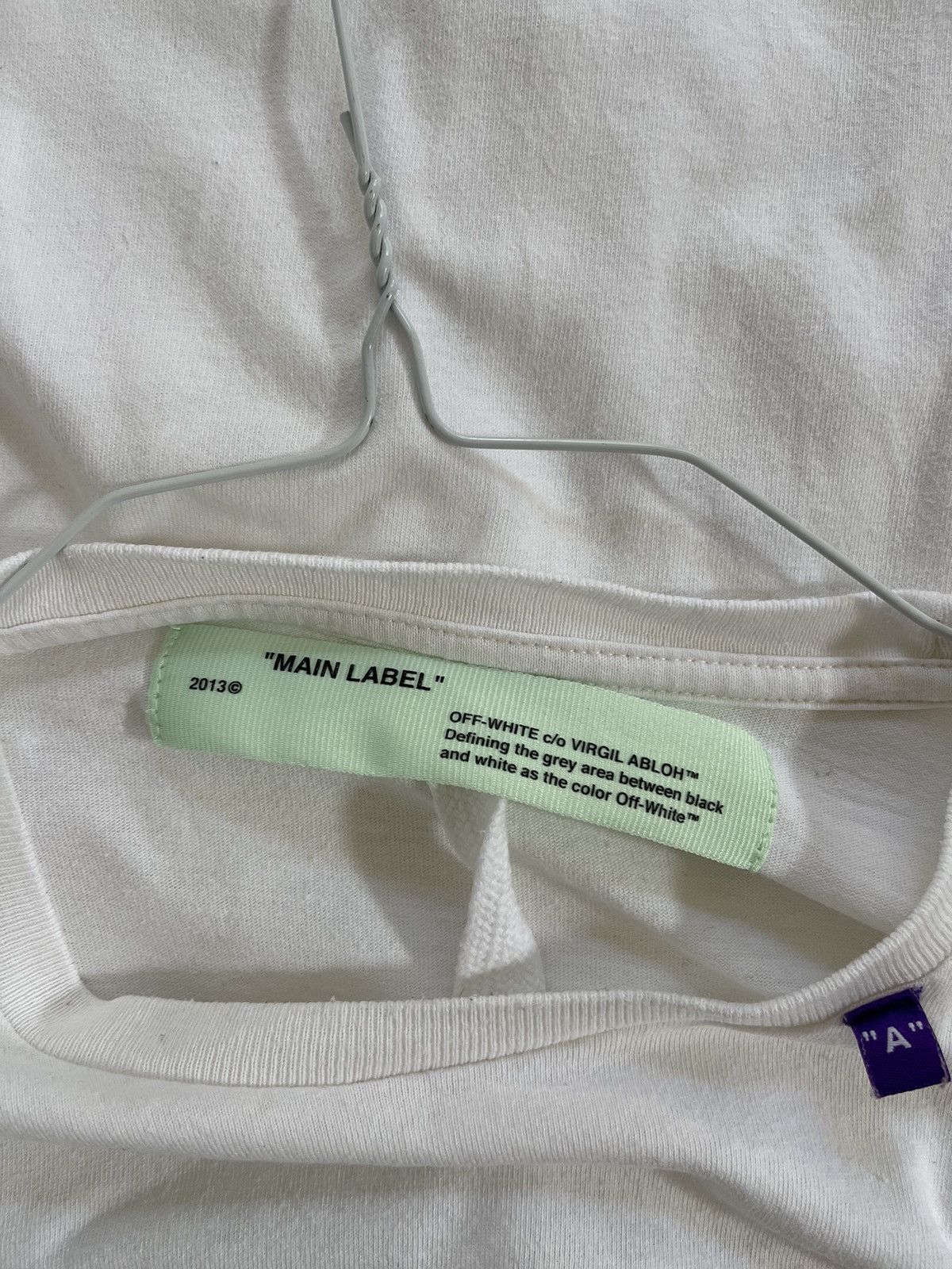 Off-White Off white print Logo Long sleeve shirt Size US M / EU 48-50 / 2 - 11 Thumbnail