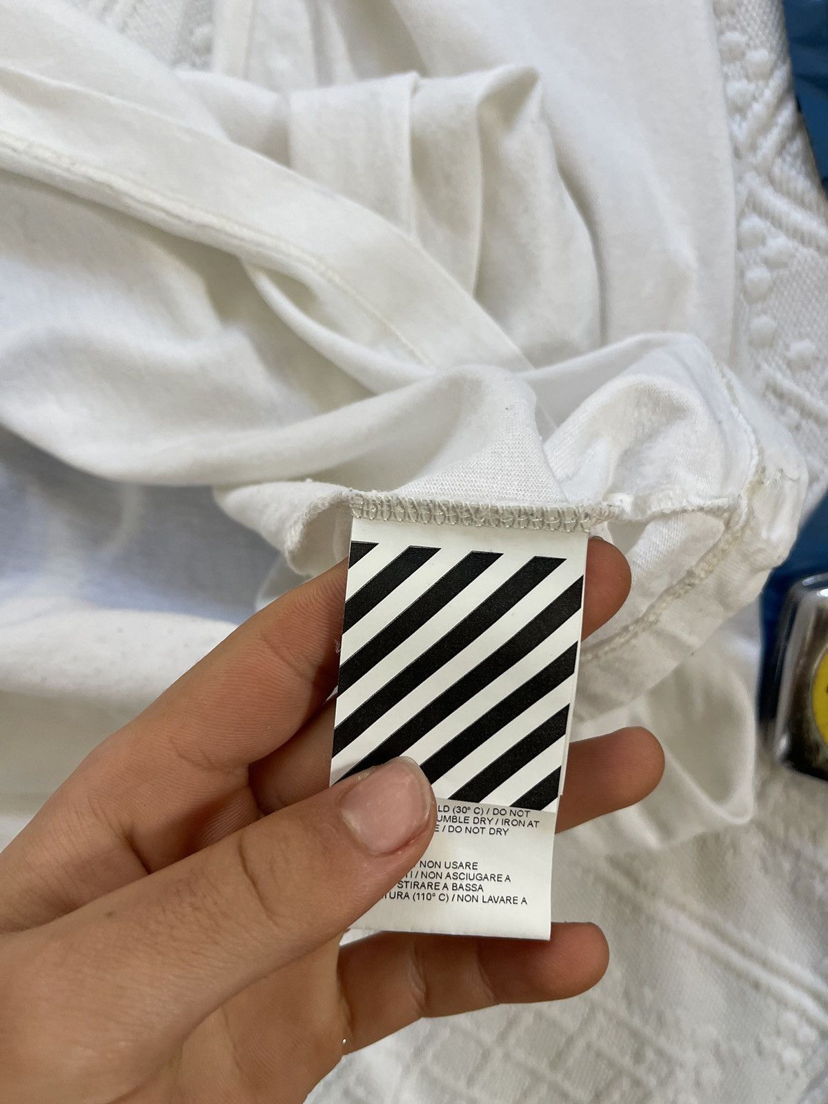 Off-White Off white print Logo Long sleeve shirt Size US M / EU 48-50 / 2 - 12 Thumbnail