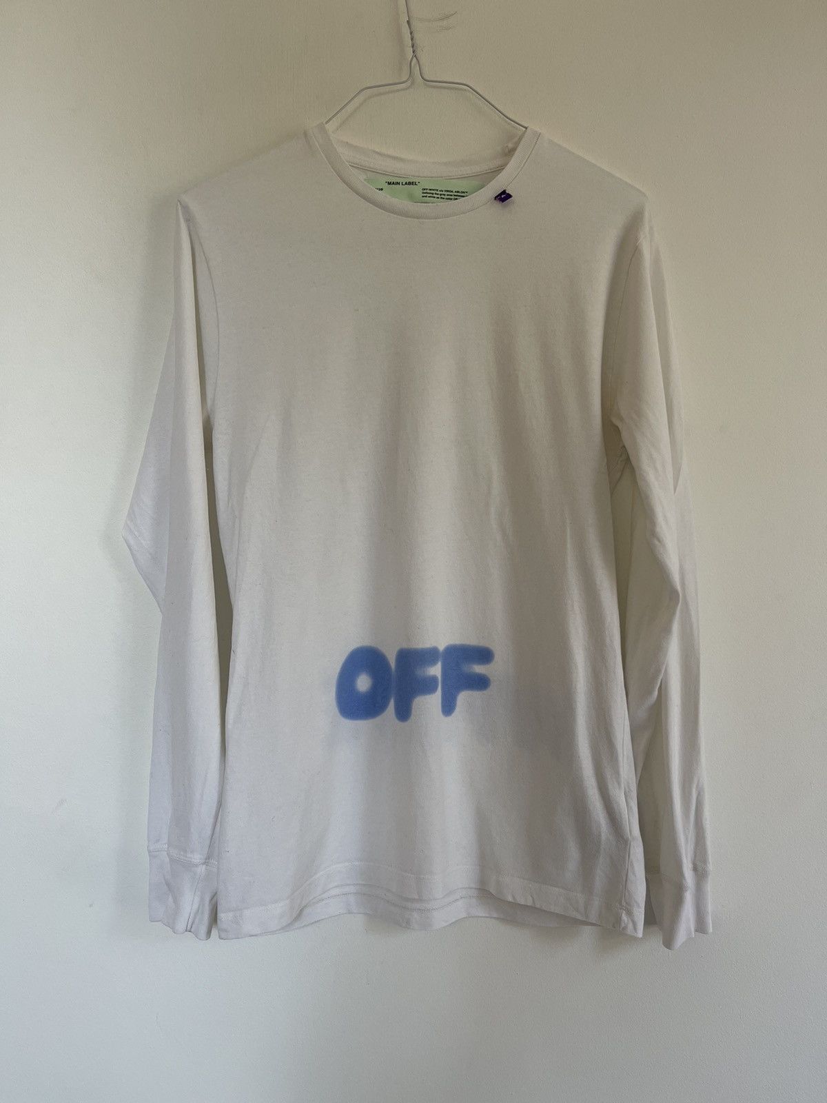 Off-White Off white print Logo Long sleeve shirt Size US M / EU 48-50 / 2 - 7 Thumbnail