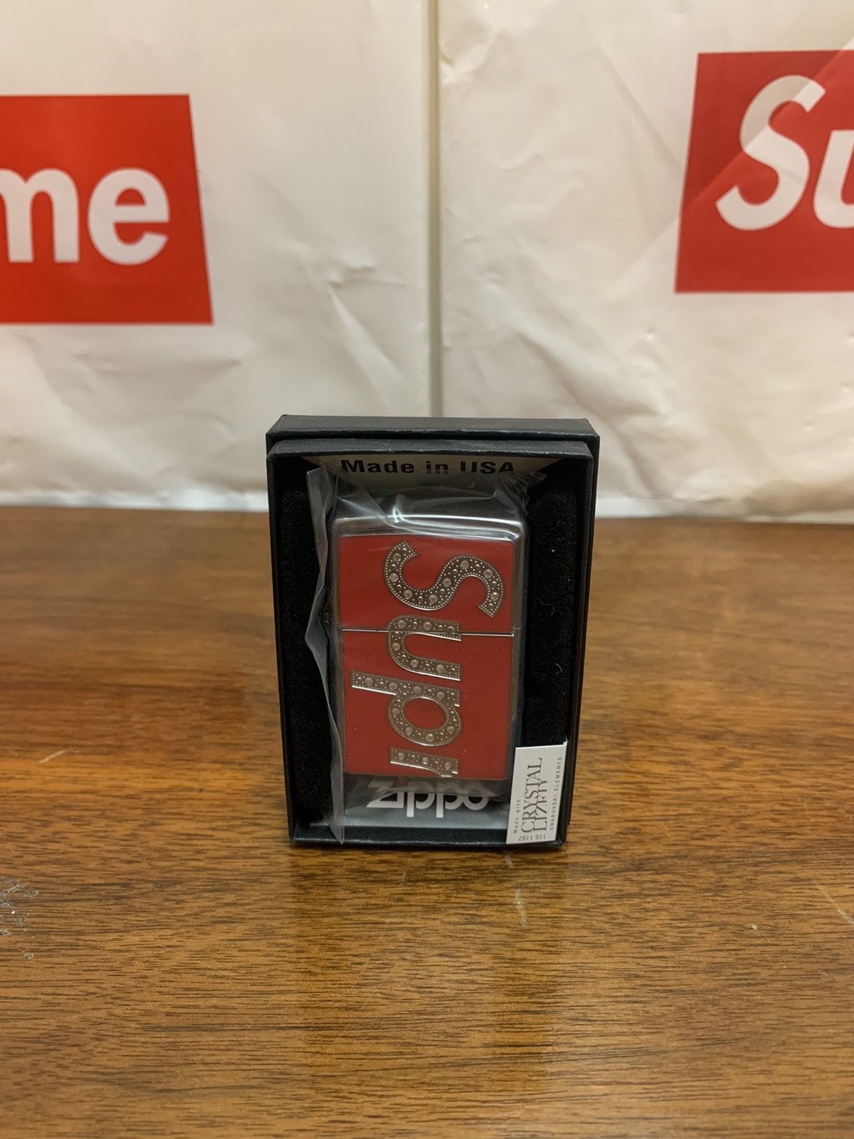 訳あり】 Supreme Swarovski® Zippo | yigitaluminyumprofil.com