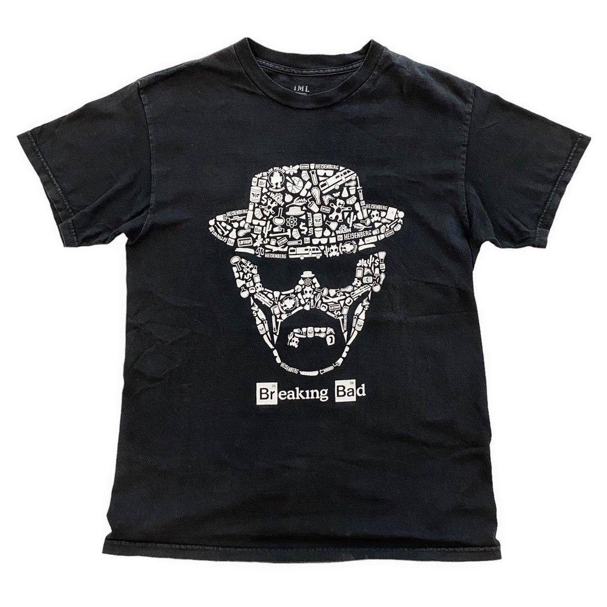 Breaking Bad Heisenberg Tee – Graphic T-Shirt in Black, Men’s (Size M)