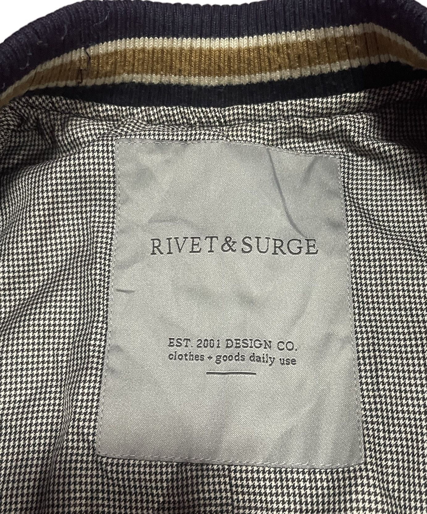 Vintage RIVET&SURGE VERSITY JACKET WOOL JAPAN Size US L / EU 52-54 / 3 - 3 Thumbnail