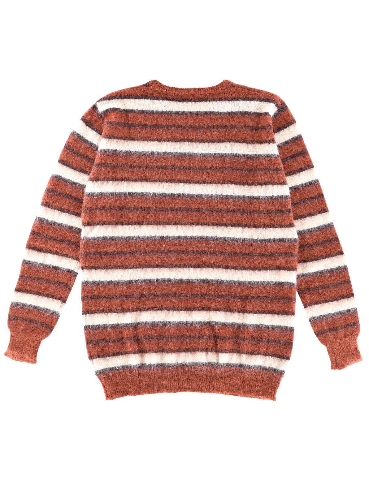 Vintage Striped Wool/Mohair Knit Sweater Chili Size US S / EU 44-46 / 1 - 4 Thumbnail