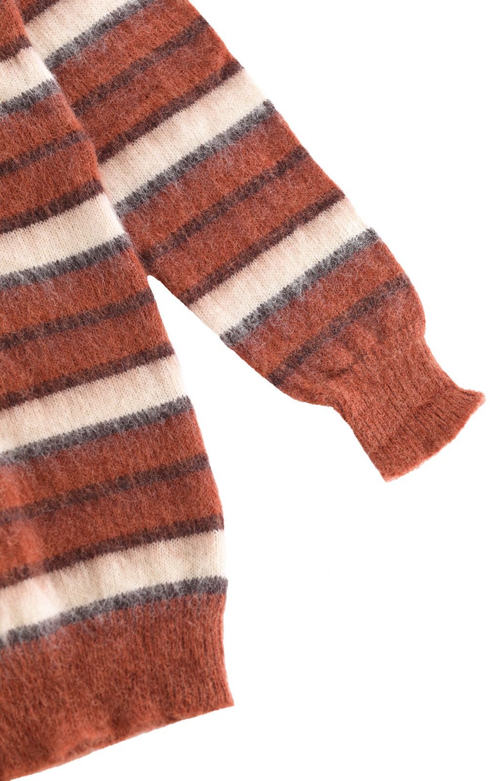 Vintage Striped Wool/Mohair Knit Sweater Chili Size US S / EU 44-46 / 1 - 6 Thumbnail