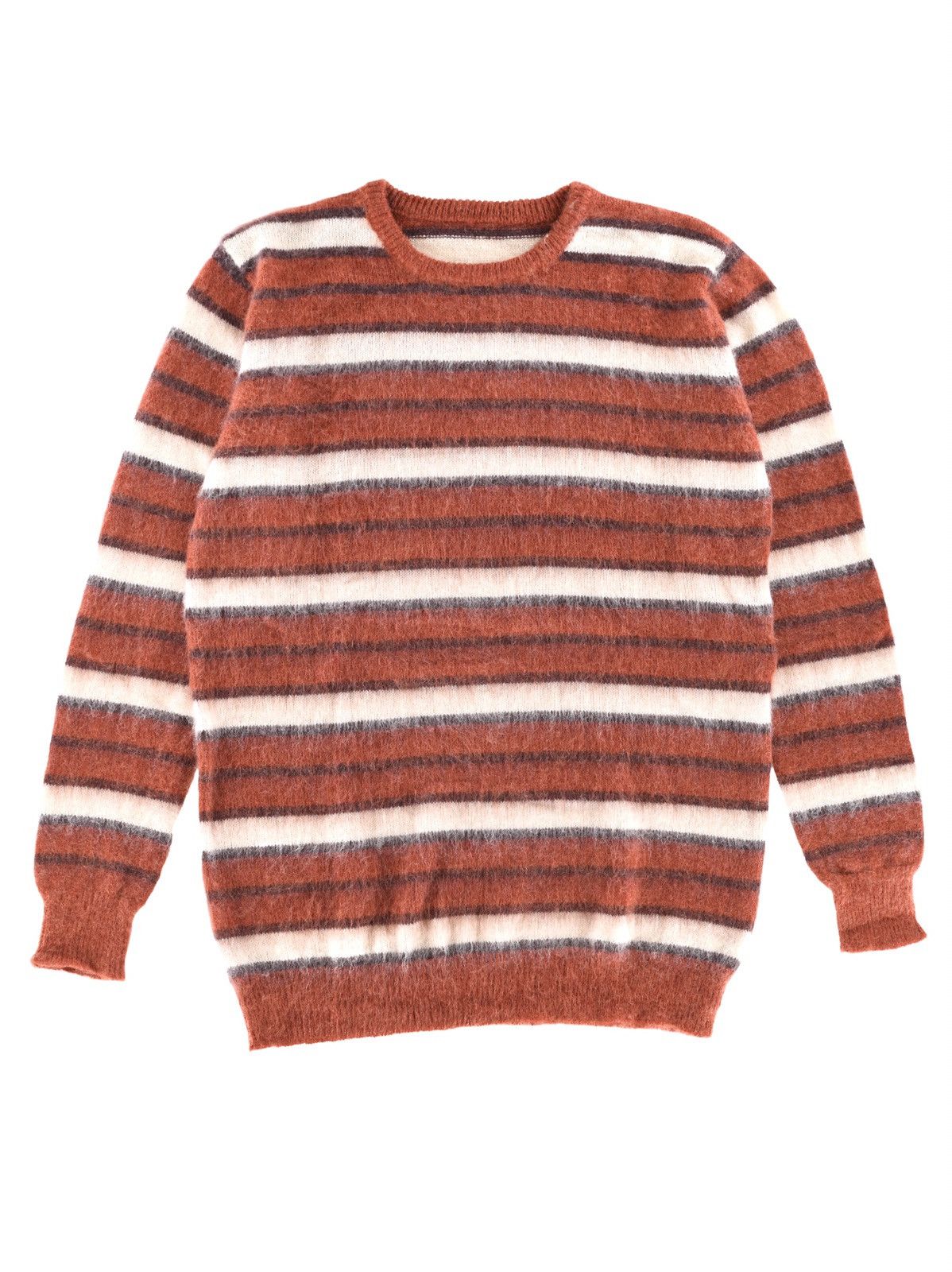 Vintage Striped Wool/Mohair Knit Sweater Chili Size US S / EU 44-46 / 1 - 3 Thumbnail