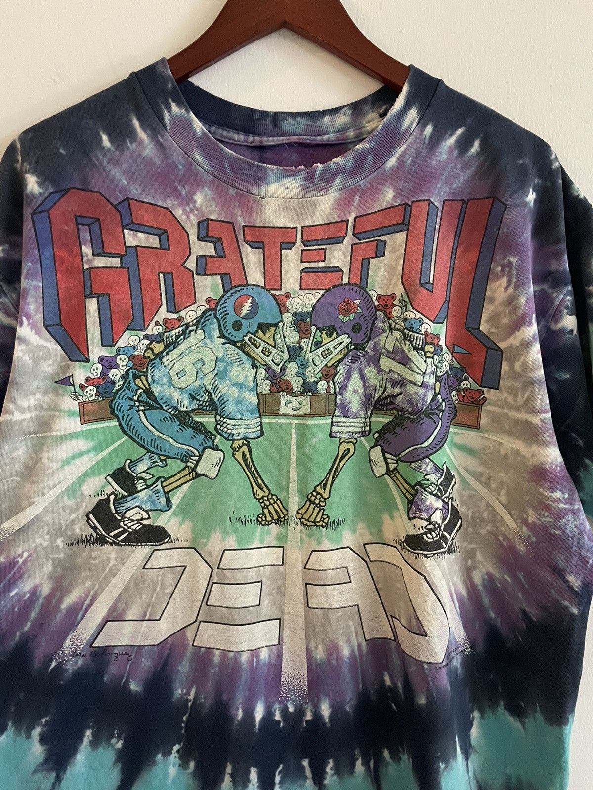 Vintage Vintage Grateful Dead 1991 New York Giants Stadium Shirt