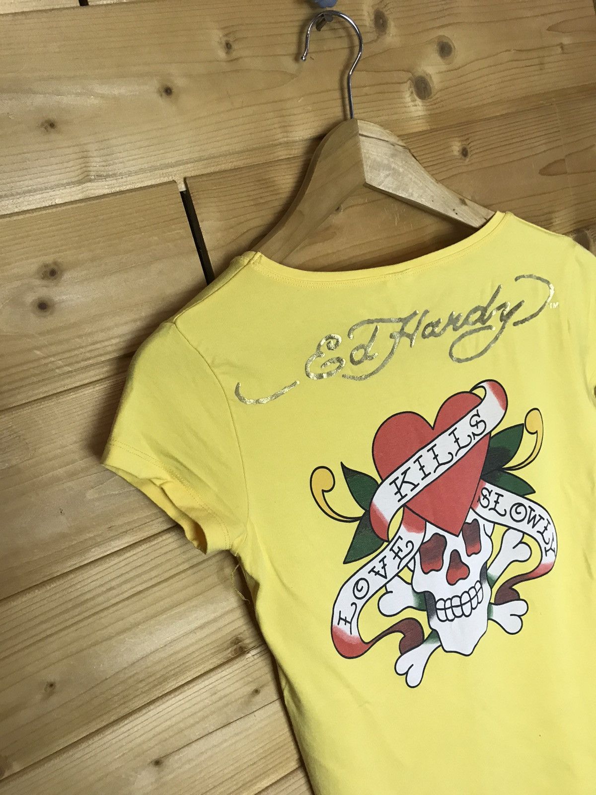 Ed Hardy Ed Hardy big back logo long t-shirt dress Size XS / US 0-2 / IT 36-38 - 9 Thumbnail