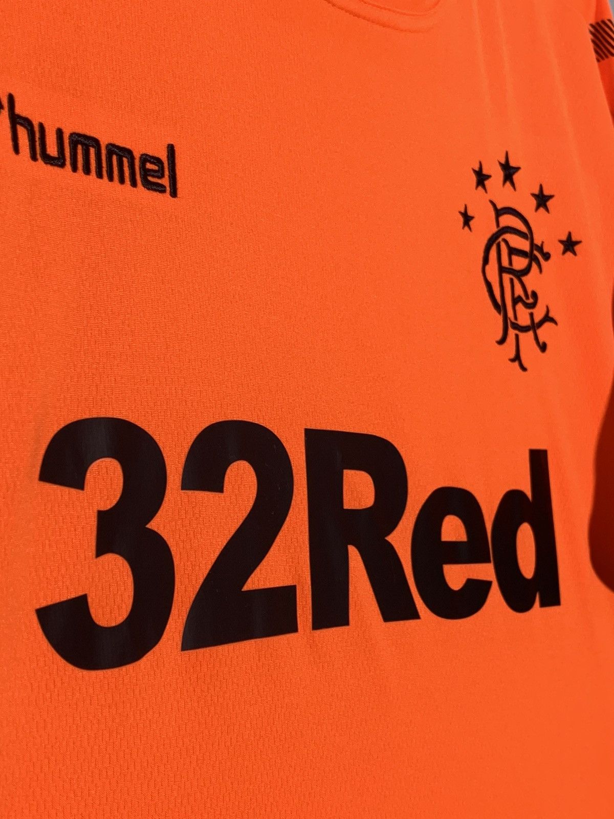 Hummel Rangers Hummel Y2k Streetwear Hype Football Shirt Size US XXL / EU 58 / 5 - 5 Thumbnail