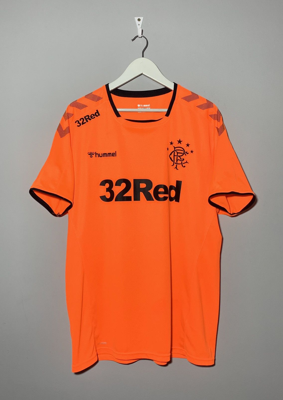 Hummel Rangers Hummel Y2k Streetwear Hype Football Shirt Size US XXL / EU 58 / 5 - 1 Thumbnail