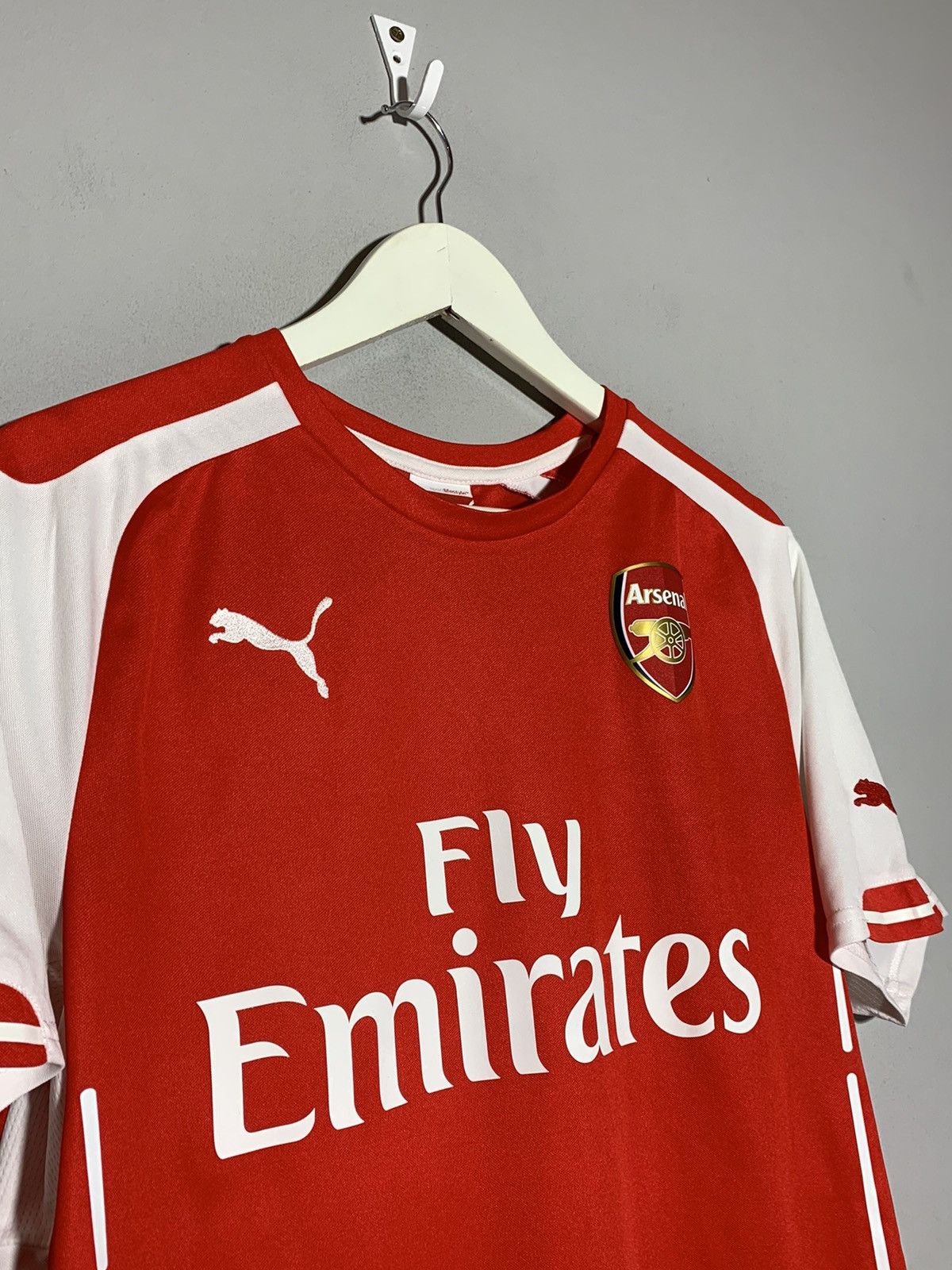 Puma Arsenal Puma 2014/15 Y2k Streetwear Style Football Shirt Size US M / EU 48-50 / 2 - 3 Thumbnail