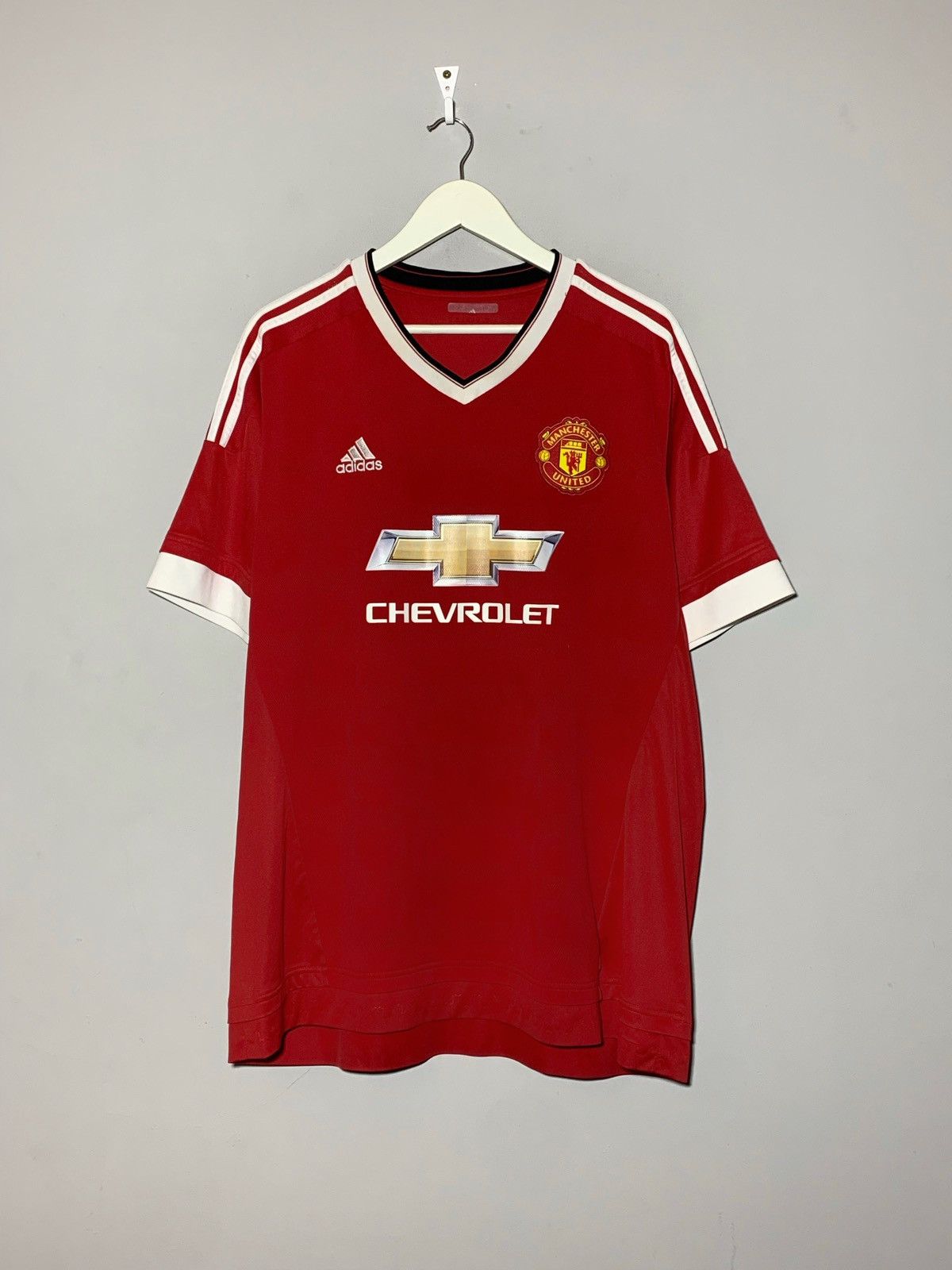 Adidas Manchester United Adidas 2015/16 Y2k Football Shirt Size US XL / EU 56 / 4 - 1 Thumbnail