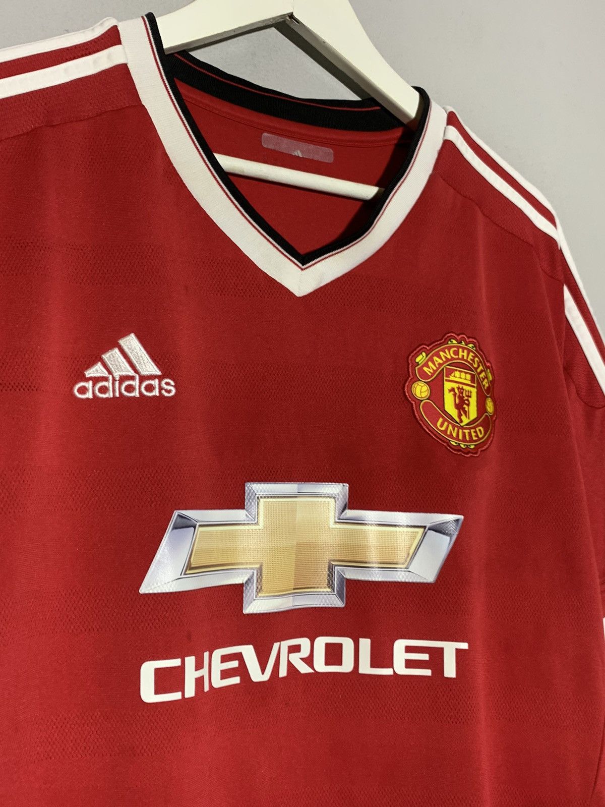Adidas Manchester United Adidas 2015/16 Y2k Football Shirt Size US XL / EU 56 / 4 - 3 Thumbnail
