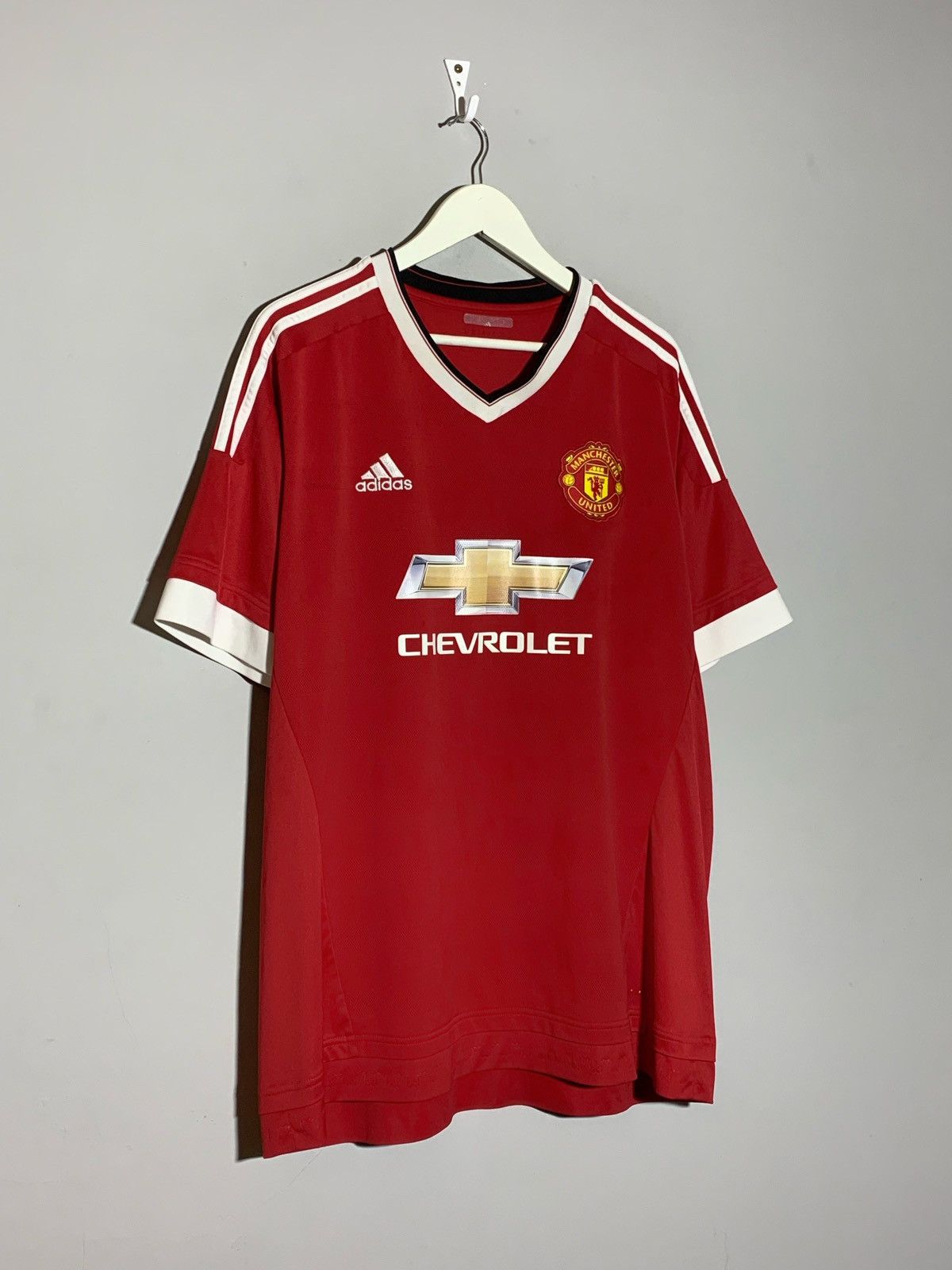 Adidas Manchester United Adidas 2015/16 Y2k Football Shirt Size US XL / EU 56 / 4 - 2 Thumbnail