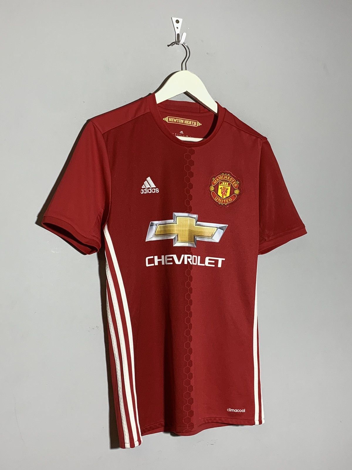 Adidas Manchester United Adidas 2016/17 Y2k Football Shirt Size US S / EU 44-46 / 1 - 2 Thumbnail
