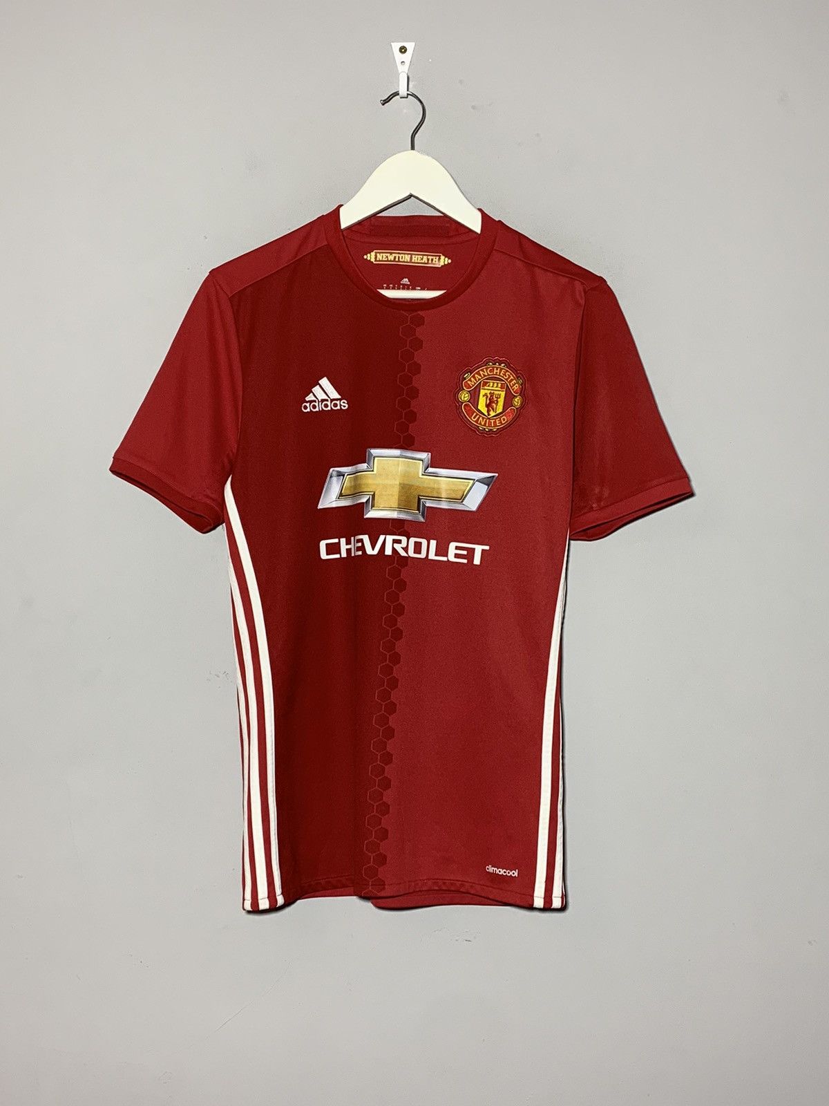 Adidas Manchester United Adidas 2016/17 Y2k Football Shirt Size US S / EU 44-46 / 1 - 1 Thumbnail