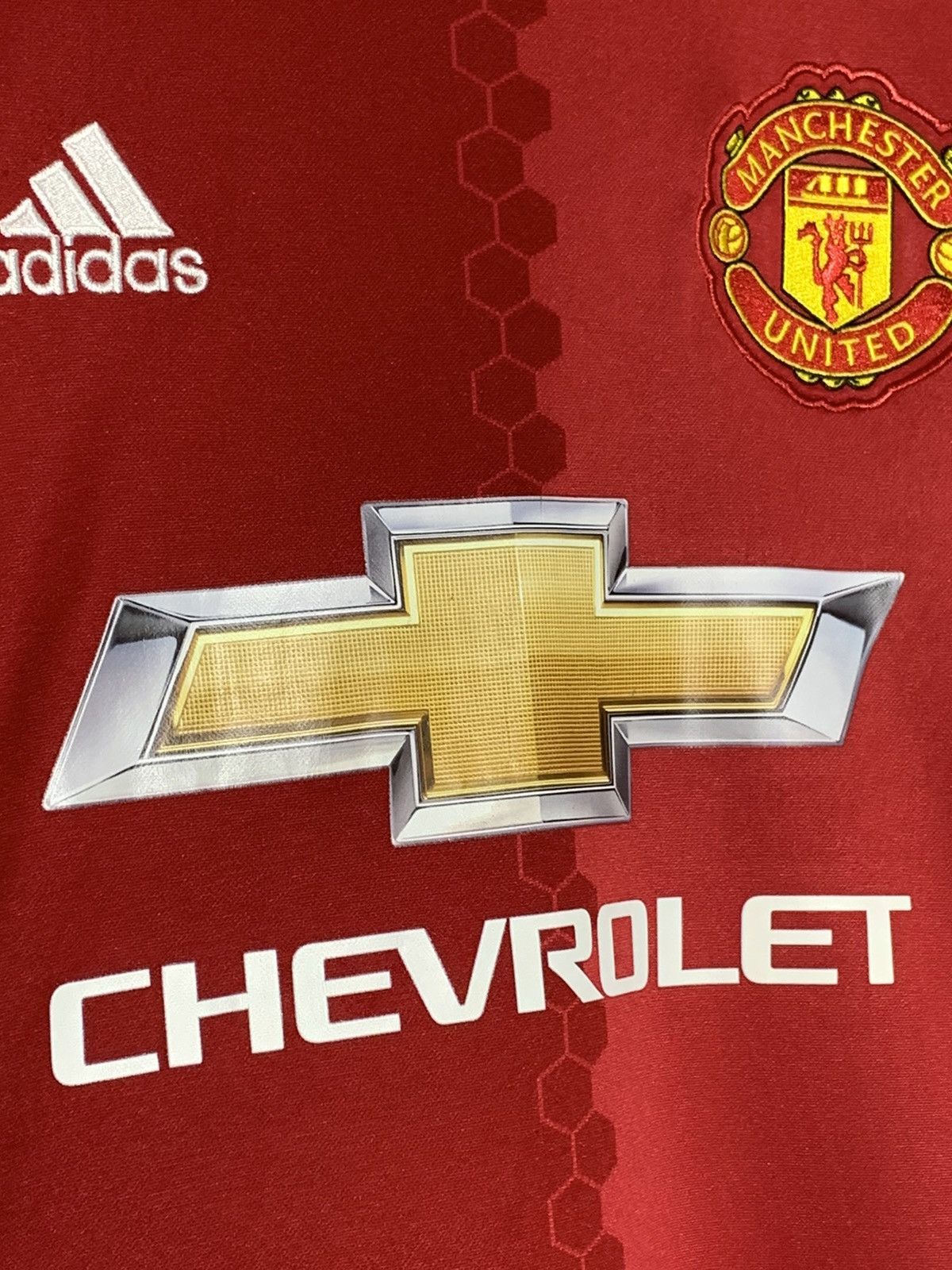 Adidas Manchester United Adidas 2016/17 Y2k Football Shirt Size US S / EU 44-46 / 1 - 5 Thumbnail