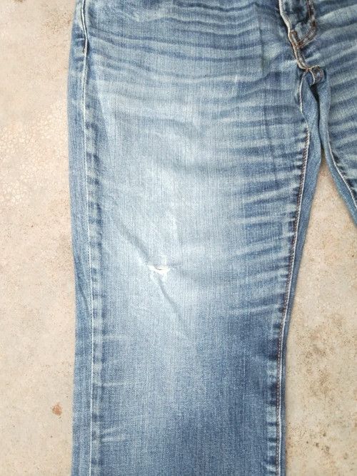Levi's Vintage Levi's Jeans 511 Faded Blue Distressed Denim 34x28 Size US 34 / EU 50 - 4 Thumbnail
