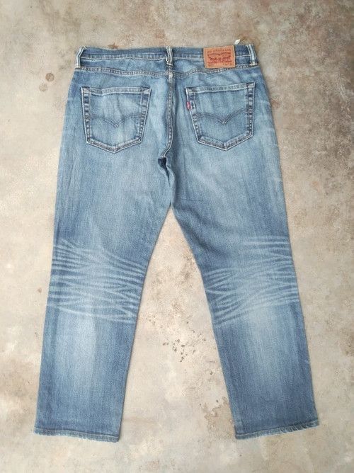 Levi's Vintage Levi's Jeans 511 Faded Blue Distressed Denim 34x28 Size US 34 / EU 50 - 2 Thumbnail