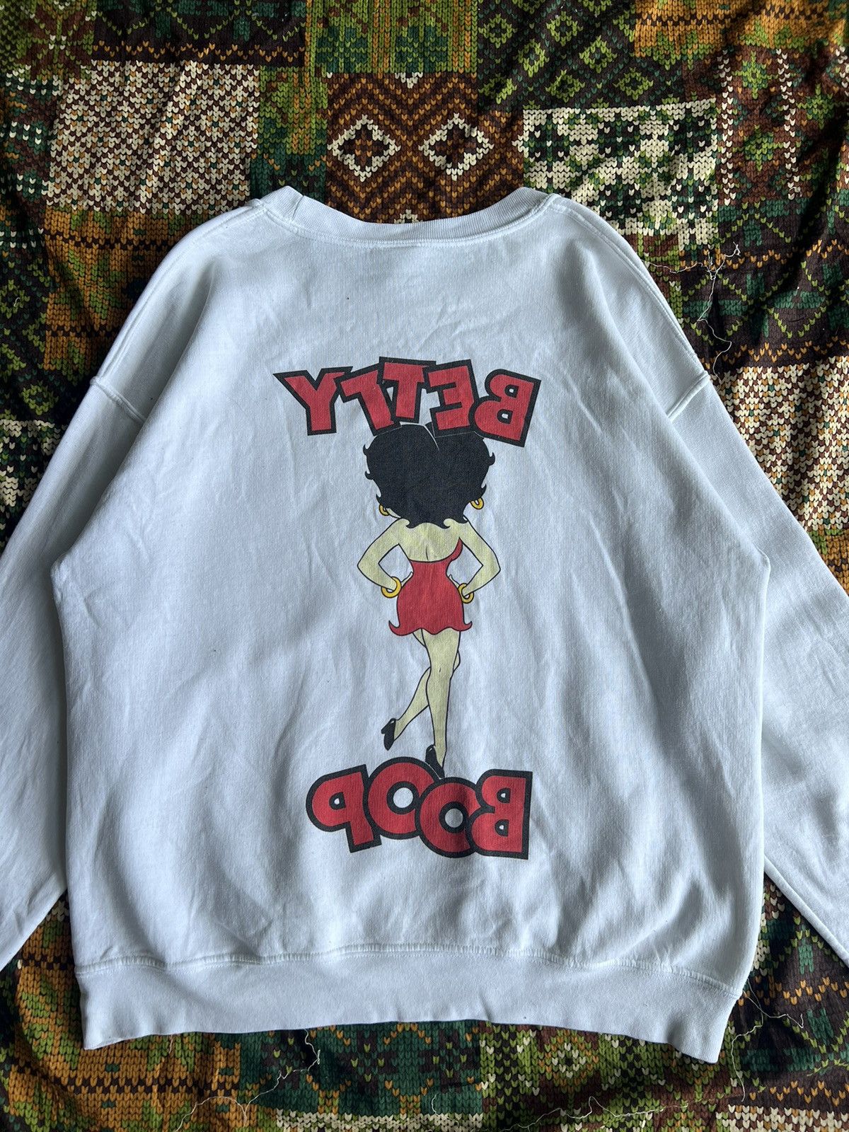 Cartoon Network × Vintage Vintage 1996 Betty Boop Print Mirror Size US M / EU 48-50 / 2 - 5 Thumbnail