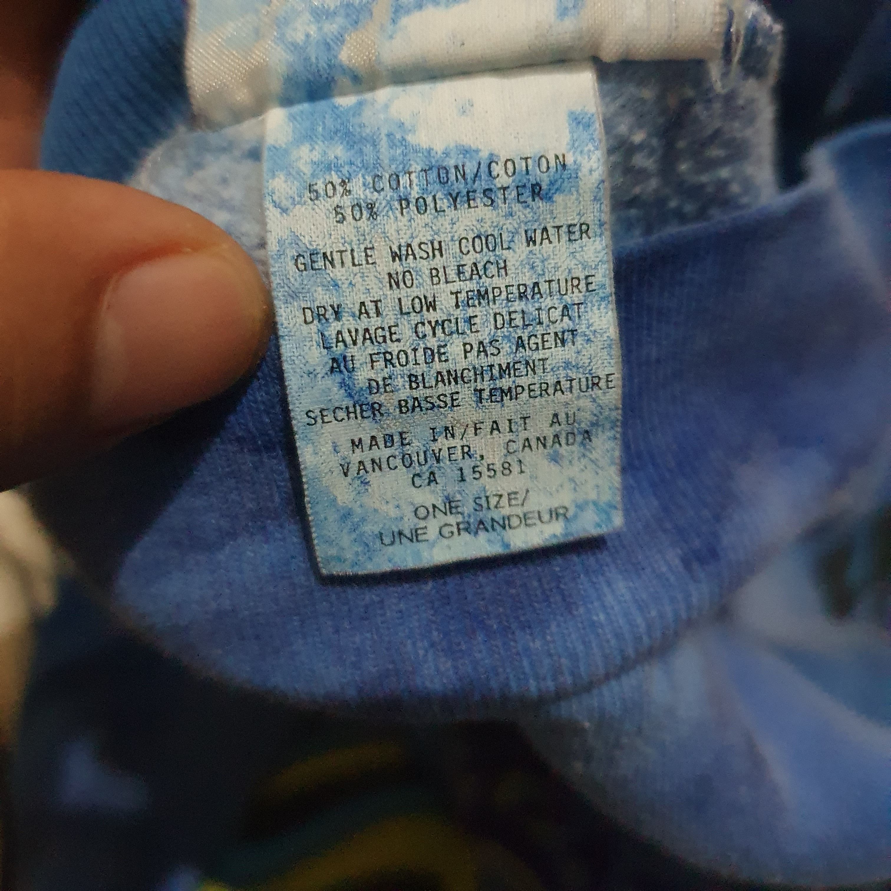 Vintage VINTAGE 80's RADICAL MULIMBEE MADNESS TYE DYE Size US XL / EU 56 / 4 - 6 Thumbnail