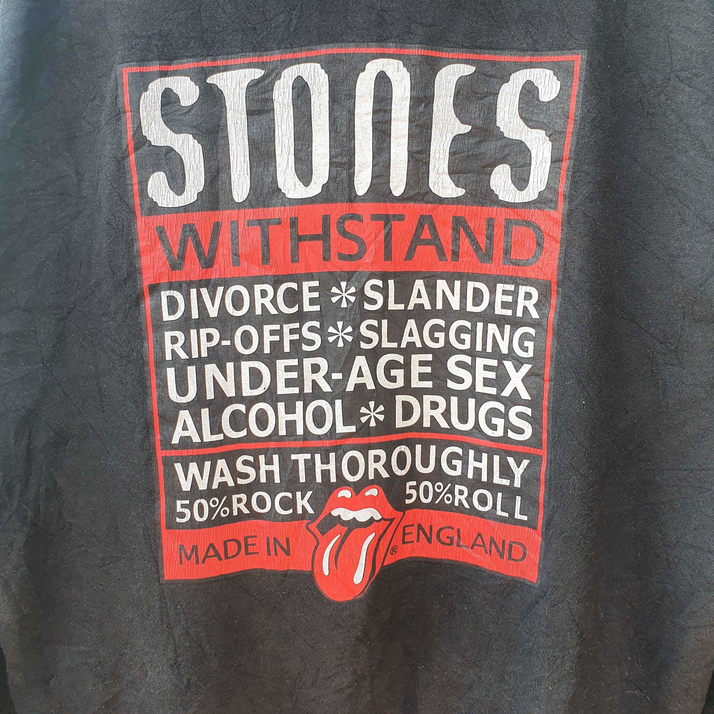 Band Tees × Vintage VINTAGE ROLLING STONES 2002 COPYRIGHT Size US XL / EU 56 / 4 - 4 Thumbnail