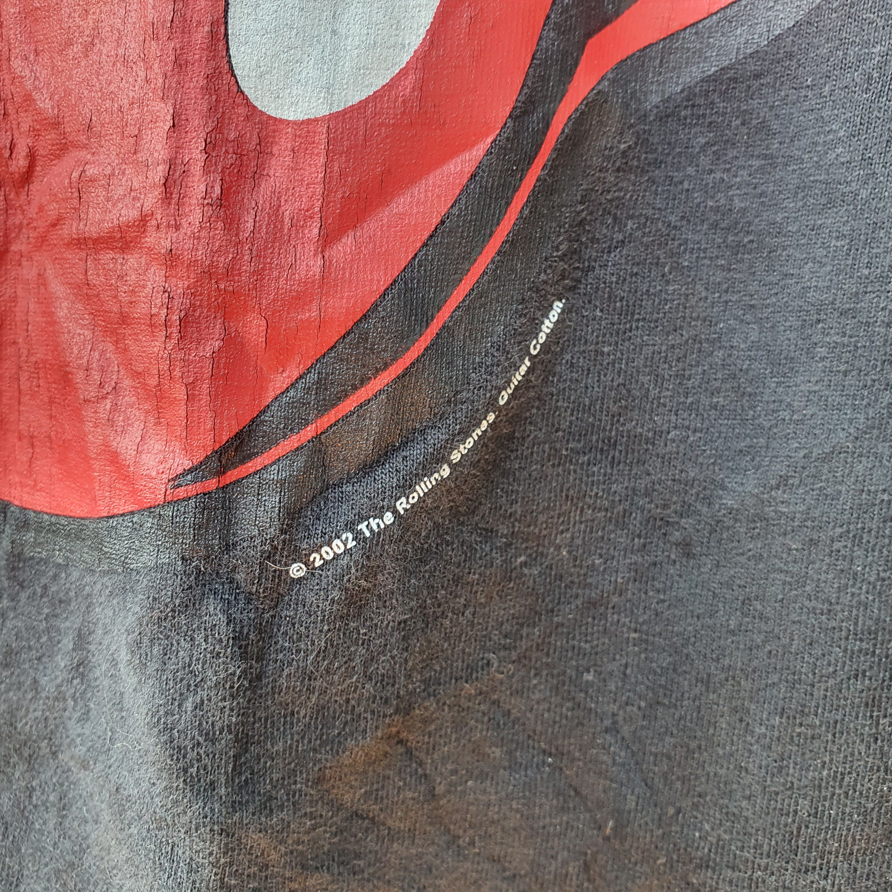 Band Tees × Vintage VINTAGE ROLLING STONES 2002 COPYRIGHT Size US XL / EU 56 / 4 - 5 Thumbnail