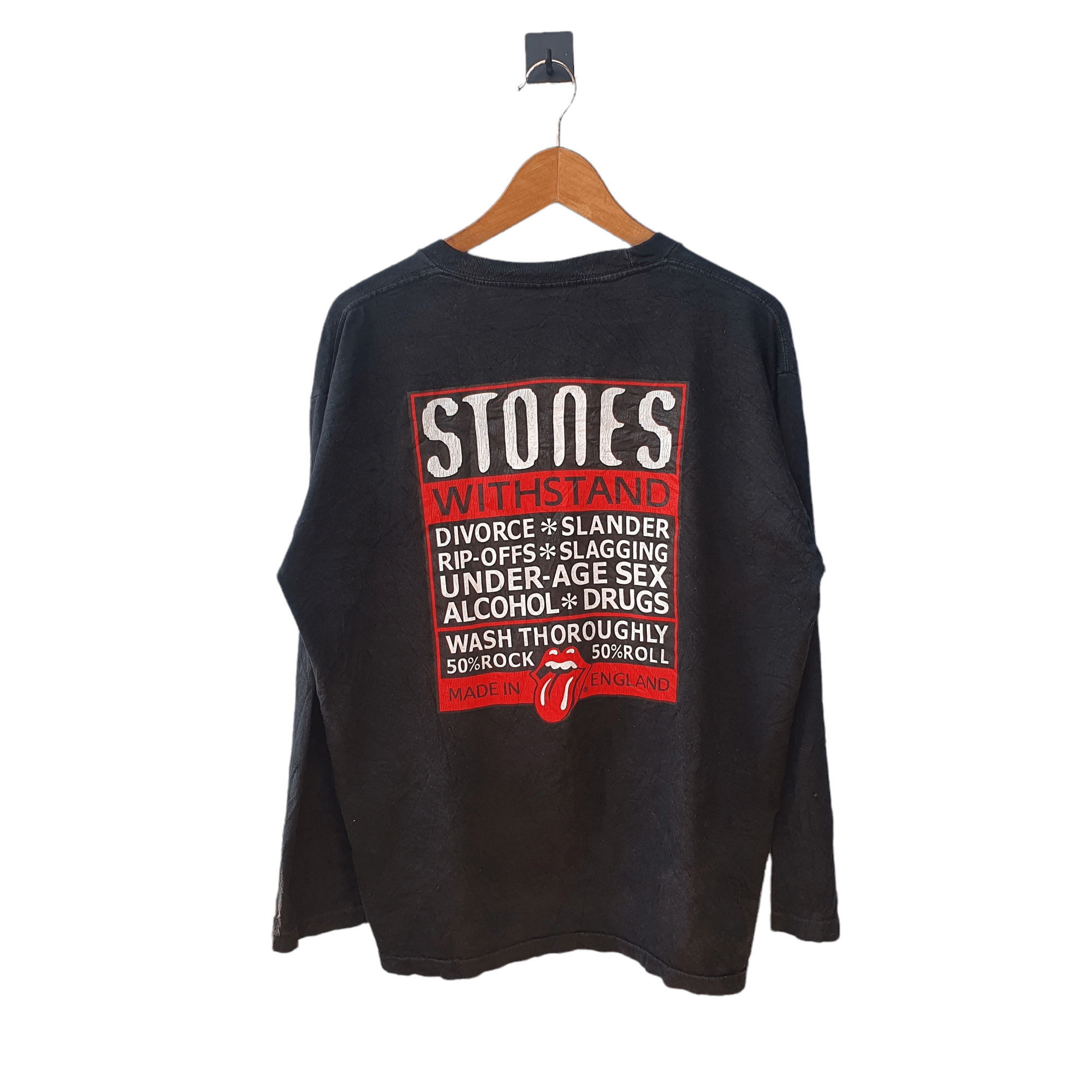 Band Tees × Vintage VINTAGE ROLLING STONES 2002 COPYRIGHT Size US XL / EU 56 / 4 - 2 Thumbnail
