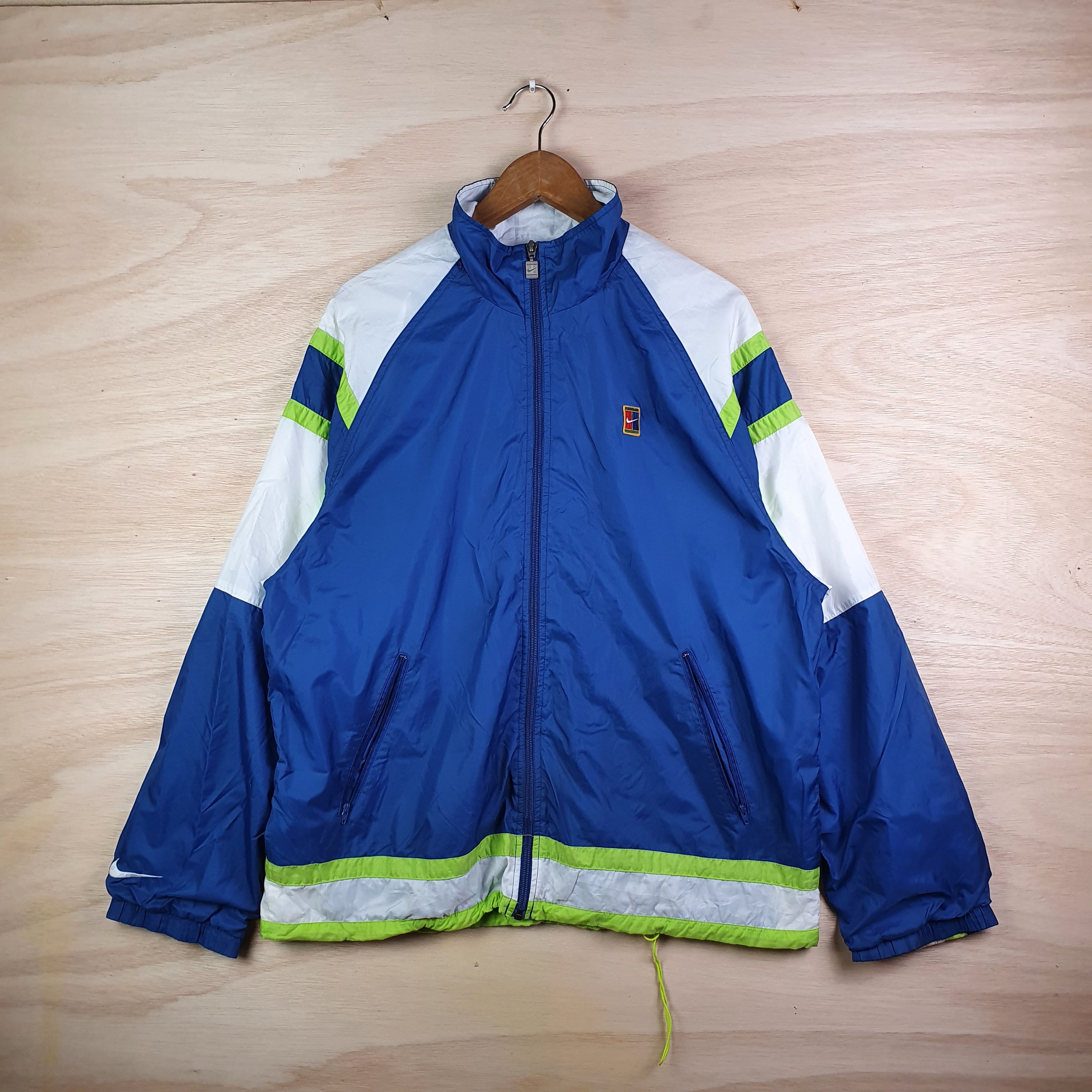 Nike × Vintage VINTAGE NIKE COURT RARE COLOURWAY JACKET Size US L / EU 52-54 / 3 - 1 Thumbnail