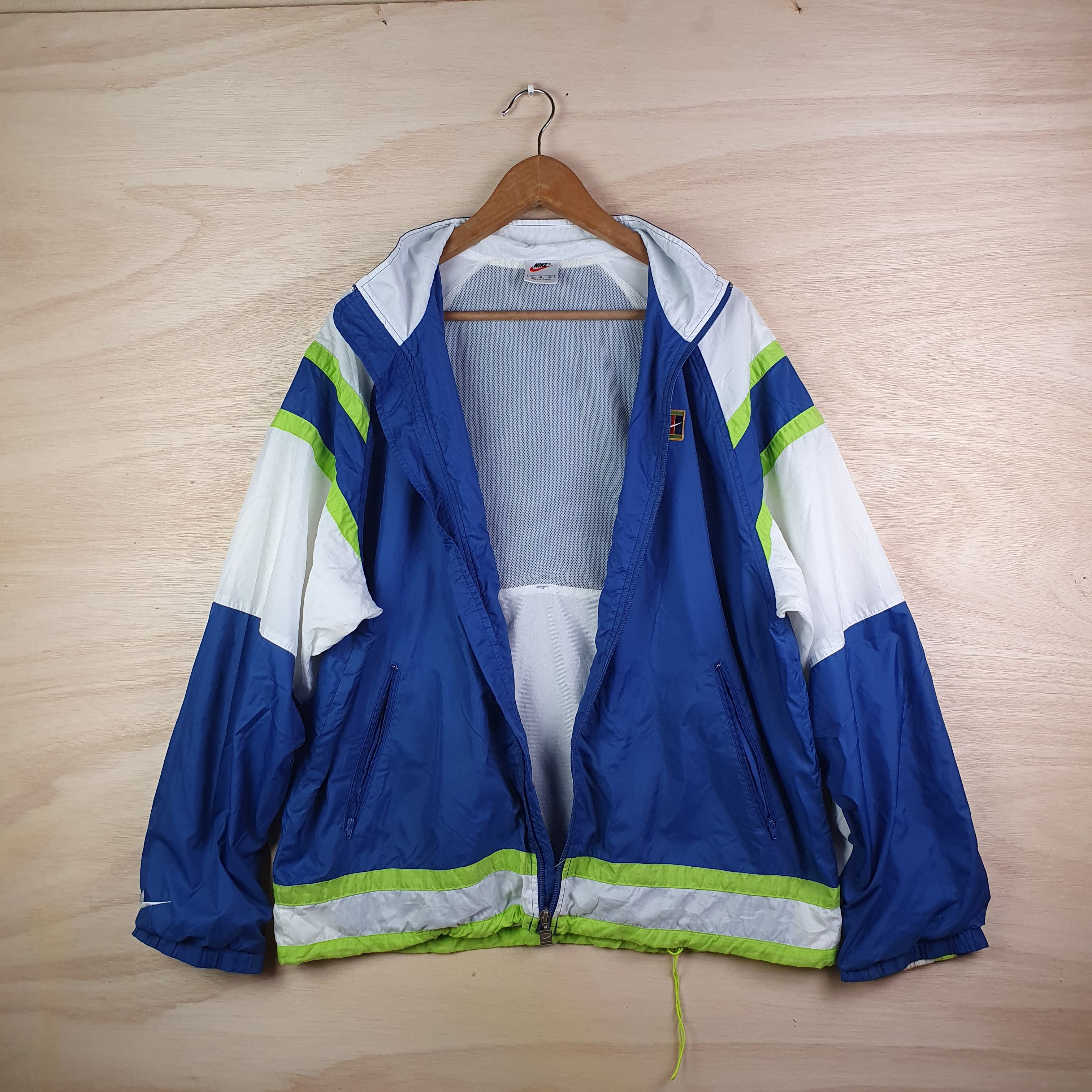 Nike × Vintage VINTAGE NIKE COURT RARE COLOURWAY JACKET Size US L / EU 52-54 / 3 - 3 Thumbnail