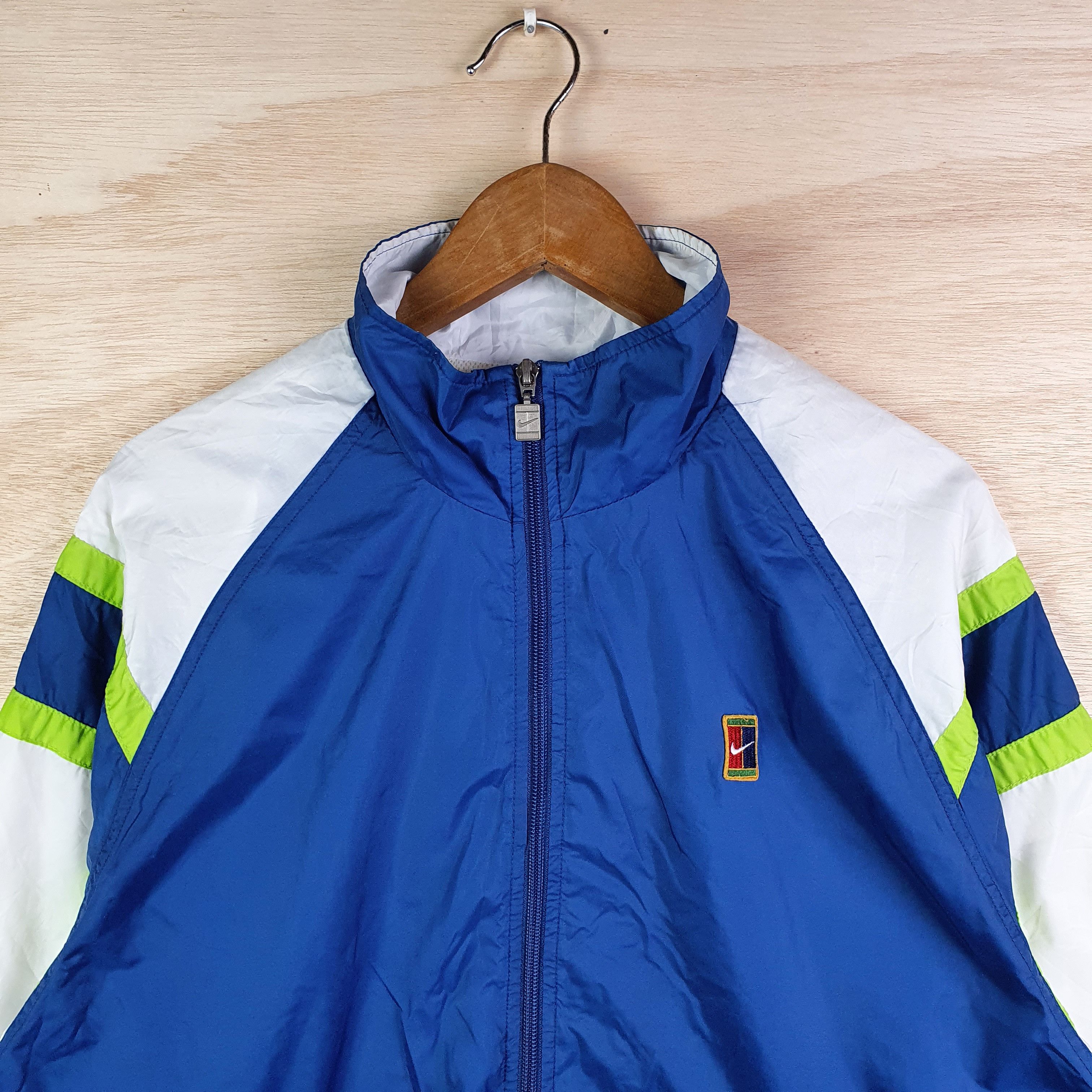 Nike × Vintage VINTAGE NIKE COURT RARE COLOURWAY JACKET Size US L / EU 52-54 / 3 - 4 Thumbnail