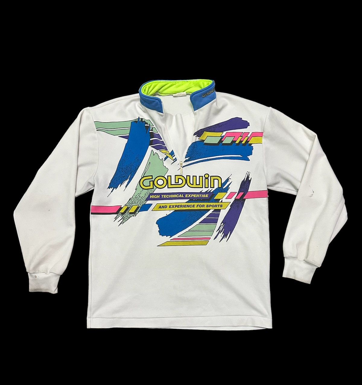 Vintage Golwin long sleeve sport tee Size US M / EU 48-50 / 2 - 1 Thumbnail