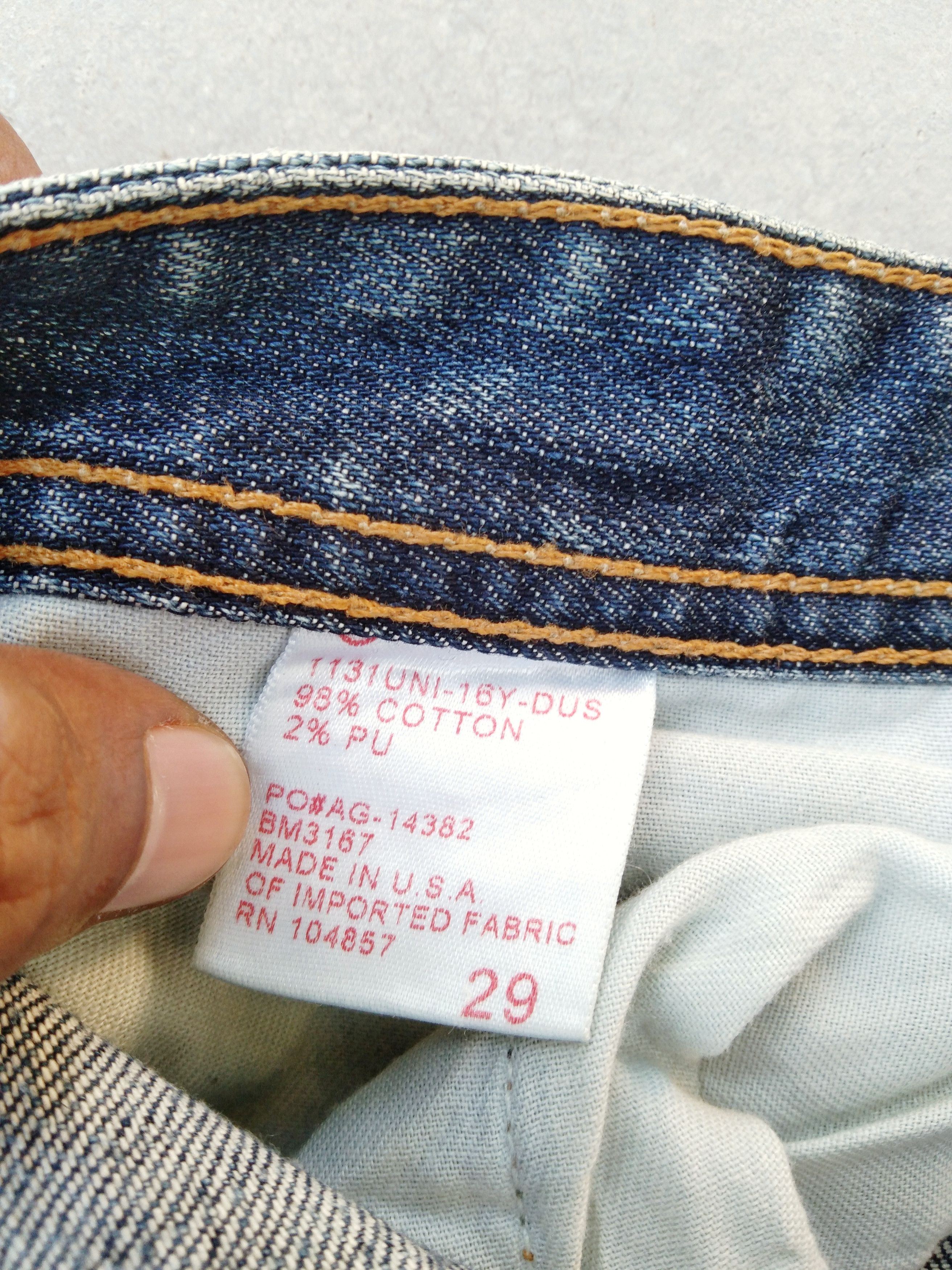 Jean × Vintage Vintage AG Adriano Goldschmied Made In USA Distressed Jeans Size US 29 - 6 Thumbnail