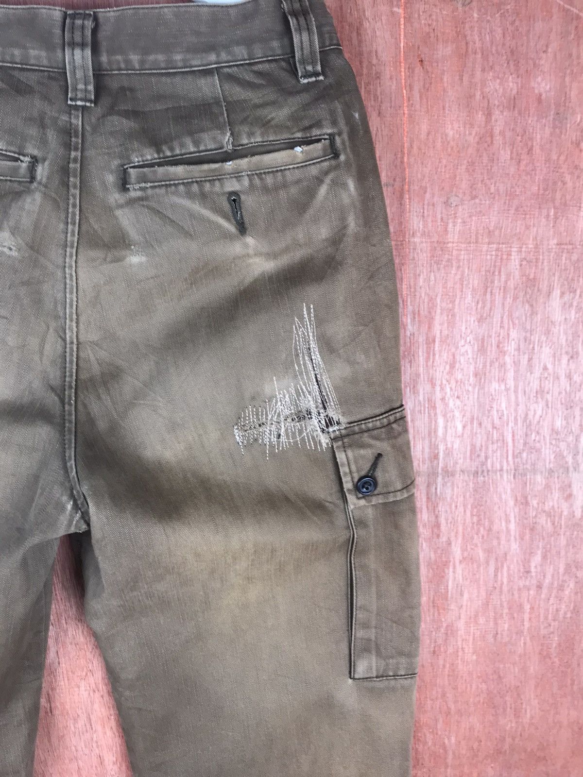 Uniqlo DL Uniqlo japan multipocket tactical faded Cargo Pant #M017 Size US 28 / EU 44 - 8 Thumbnail