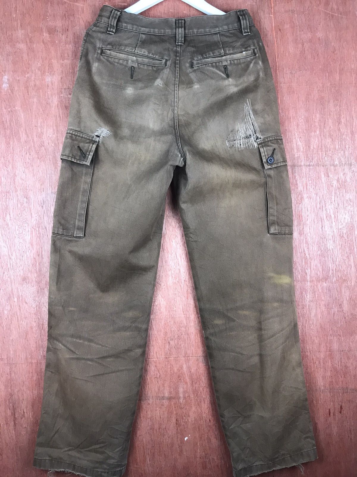 Uniqlo DL Uniqlo japan multipocket tactical faded Cargo Pant #M017 Size US 28 / EU 44 - 6 Thumbnail