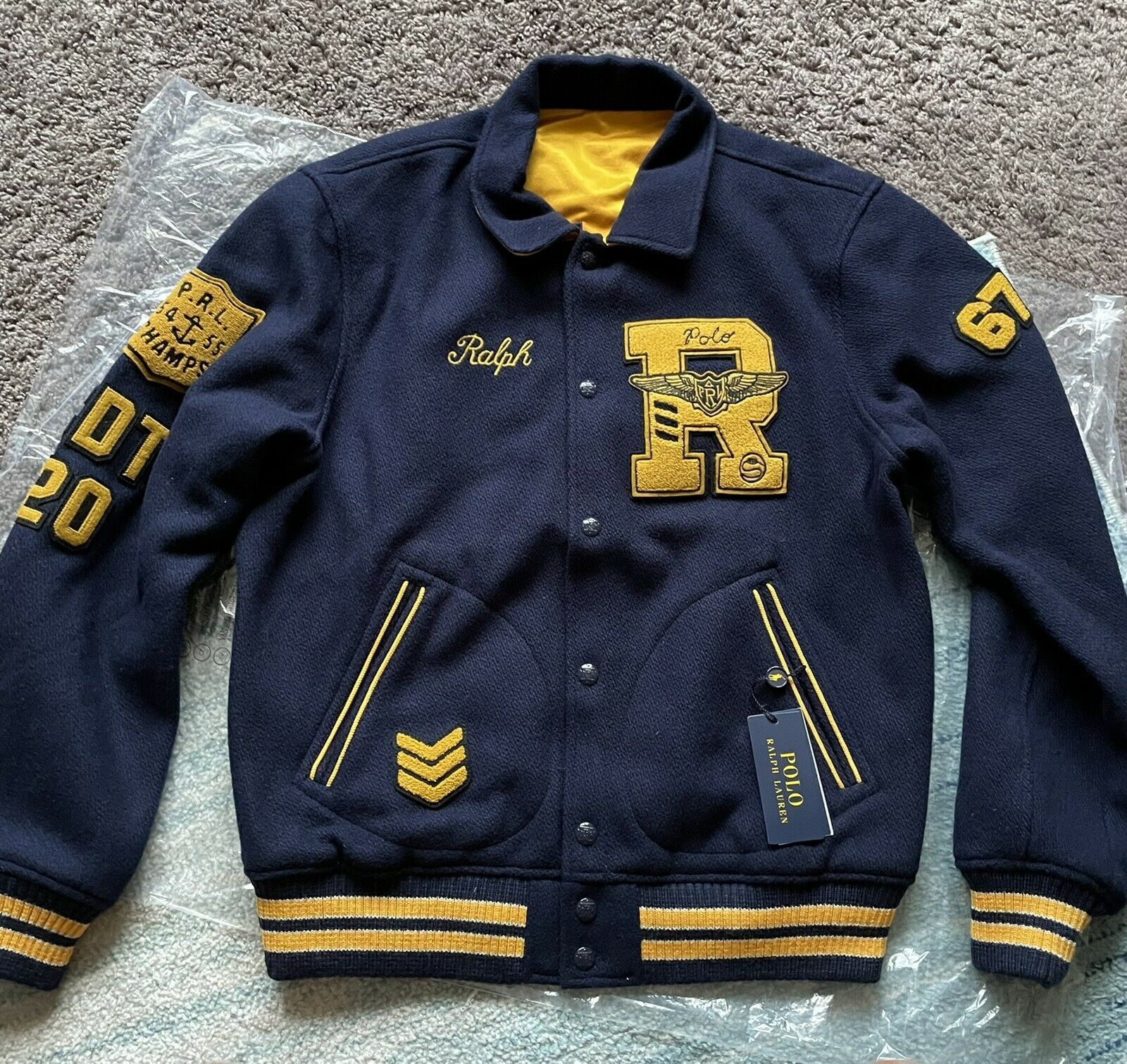 Polo Ralph Lauren Polo Ralph Lauren USRL Reversible Jacket Size LARGE Size US L / EU 52-54 / 3 - 8 Thumbnail