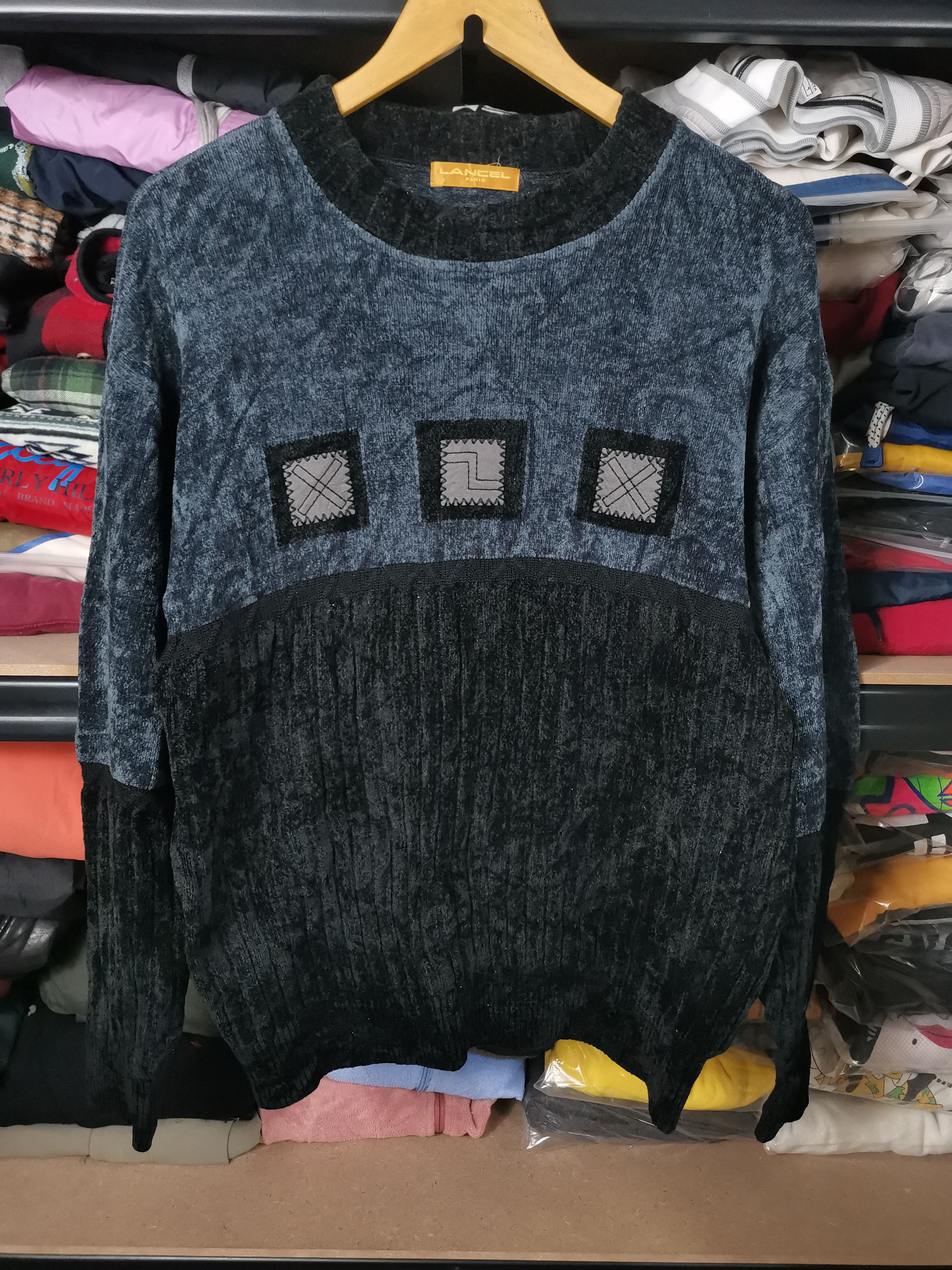 Lancel Vintage Lancel Paris Knitwear Size US L / EU 52-54 / 3 - 1 Thumbnail