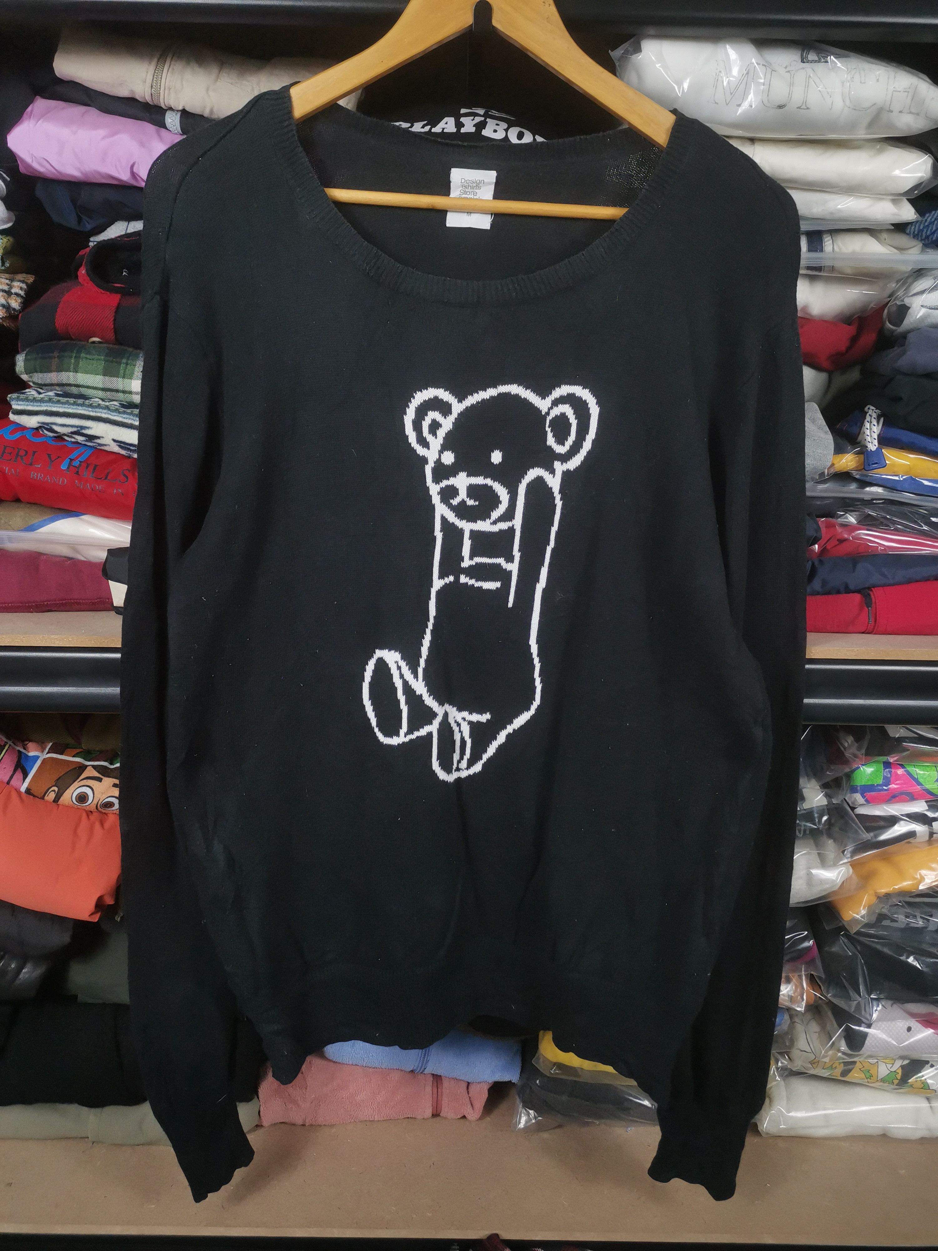 Japanese Brand Vintage Knitwear Graniph Bear Size US M / EU 48-50 / 2 - 1 Thumbnail