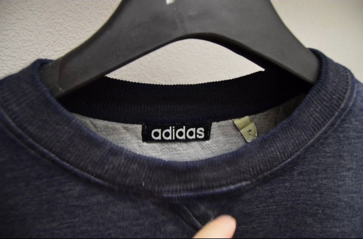 Vintage Adidas equipment vintage sweatshirt big logo 90th 80th L Size US L / EU 52-54 / 3 - 2 Thumbnail