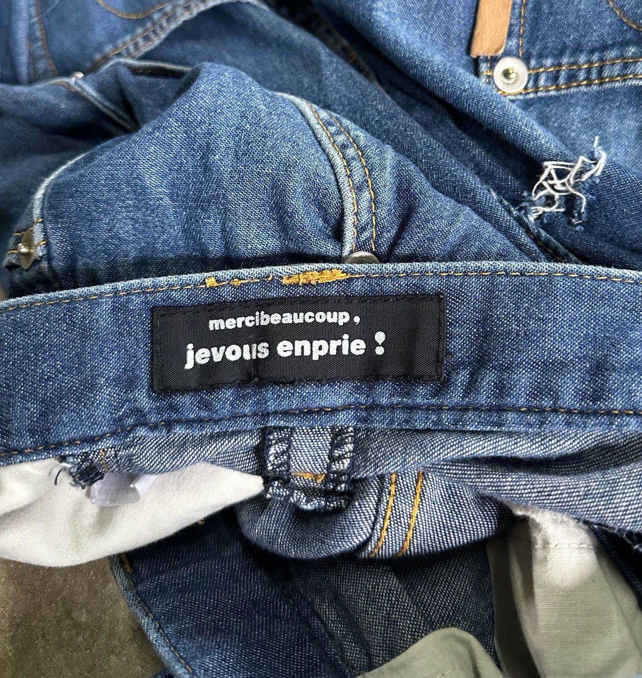 Issey Miyake Mercibeaucoup Issey Miyake multipocket baggy jeans Size US 30 / EU 46 - 5 Thumbnail