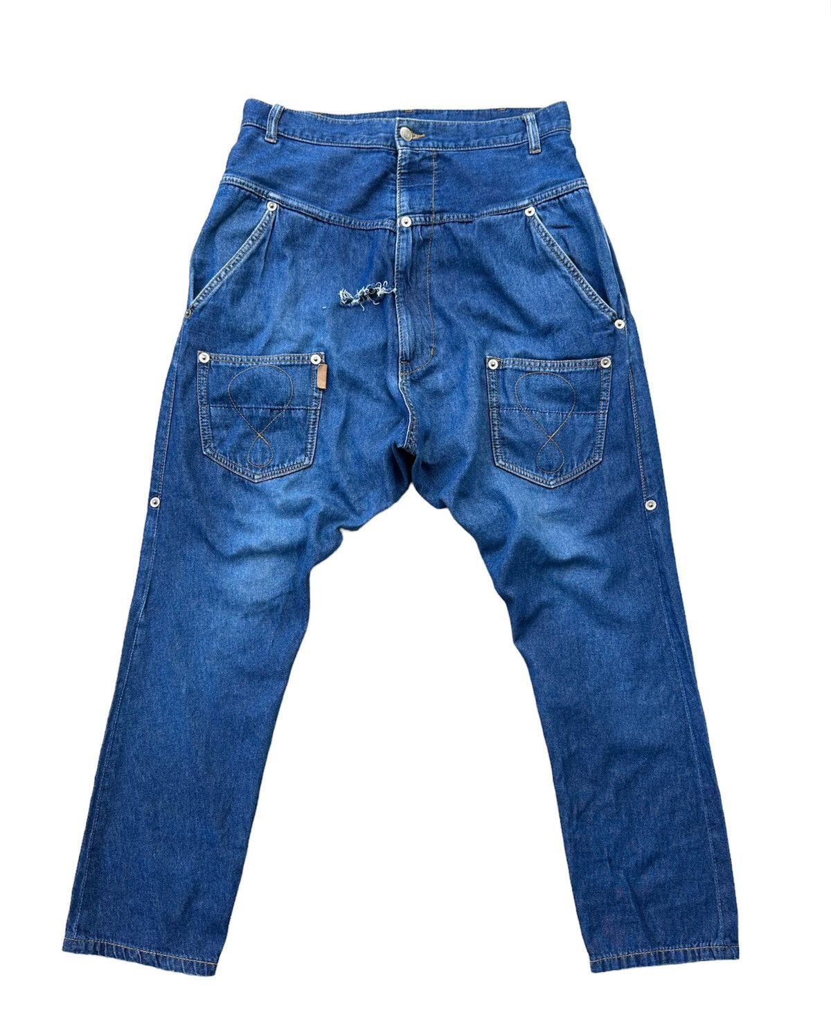 Issey Miyake Mercibeaucoup Issey Miyake multipocket baggy jeans Size US 30 / EU 46 - 1 Thumbnail