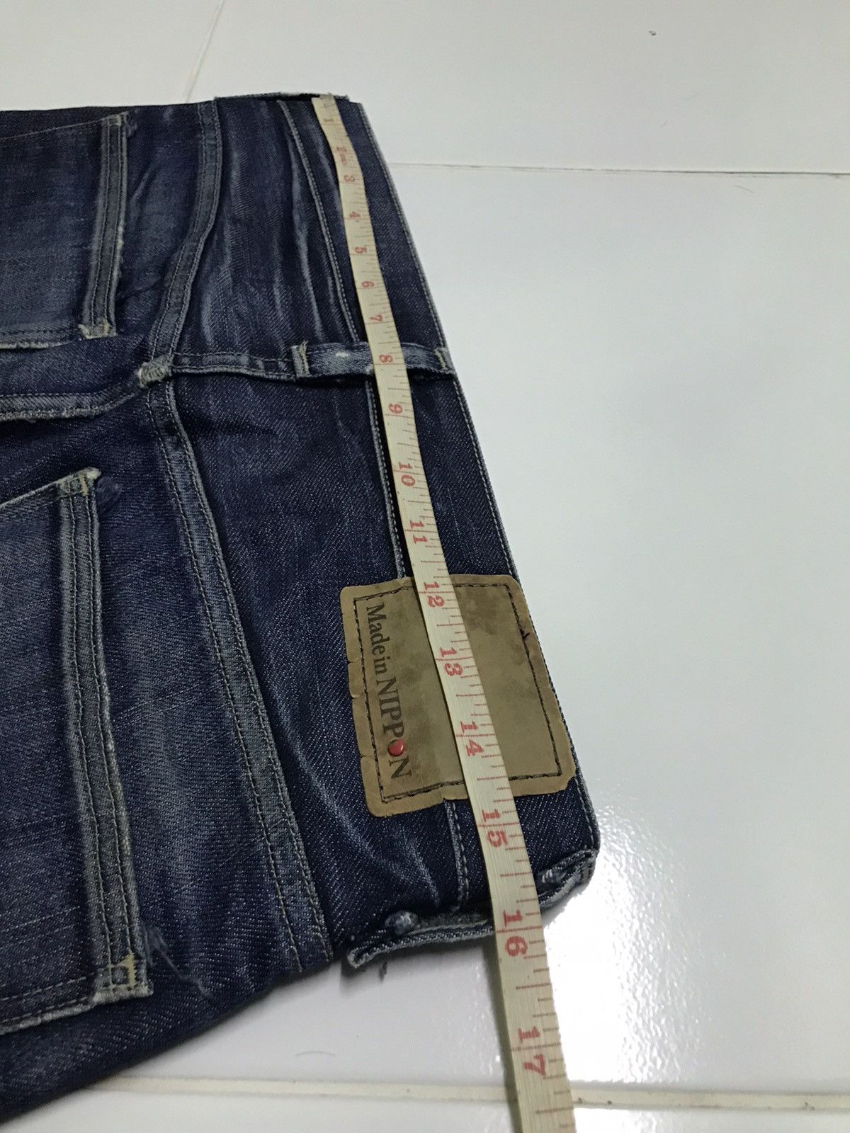 Hysteric Glamour Back number selvedge denim jeans Size US 30 / EU 46 - 11 Thumbnail