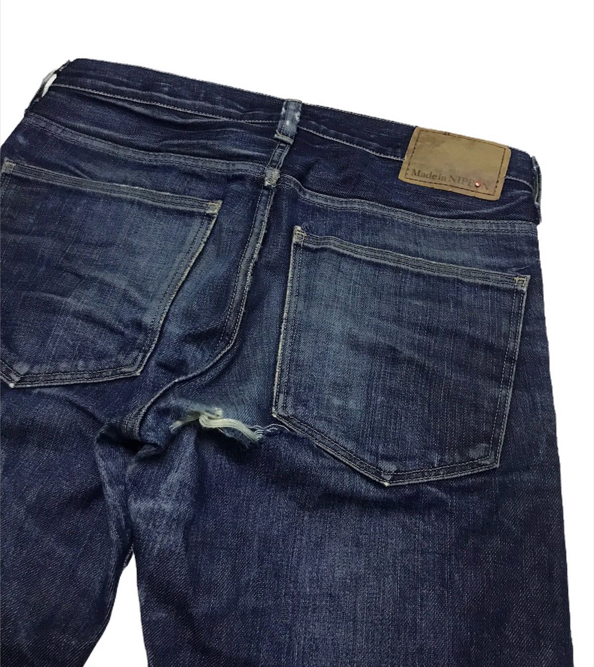 Hysteric Glamour Back number selvedge denim jeans Size US 30 / EU 46 - 10 Thumbnail
